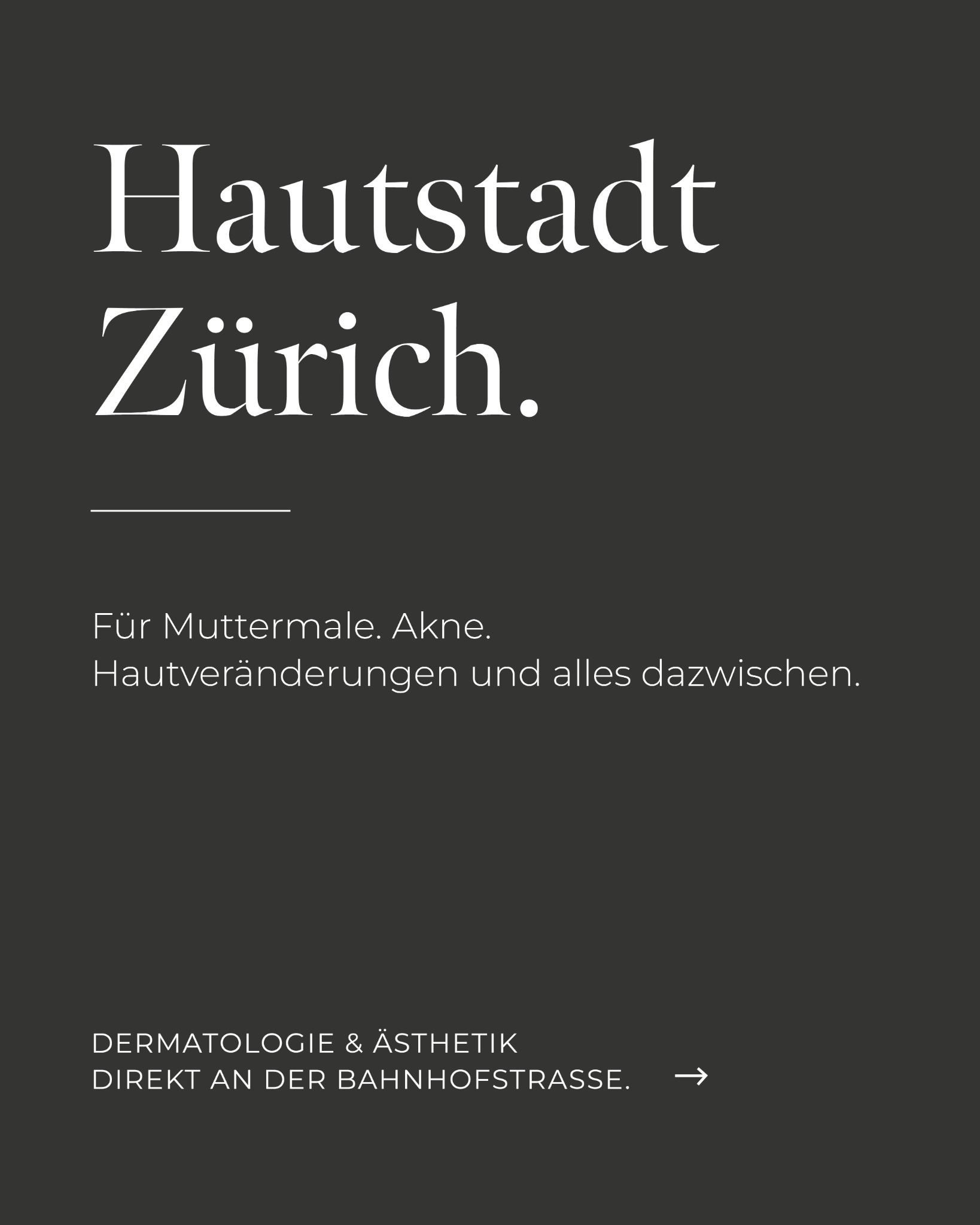 Skinmed AG Facebook ad: Fachärzte FMH für Dermatologie, Venerologie und…