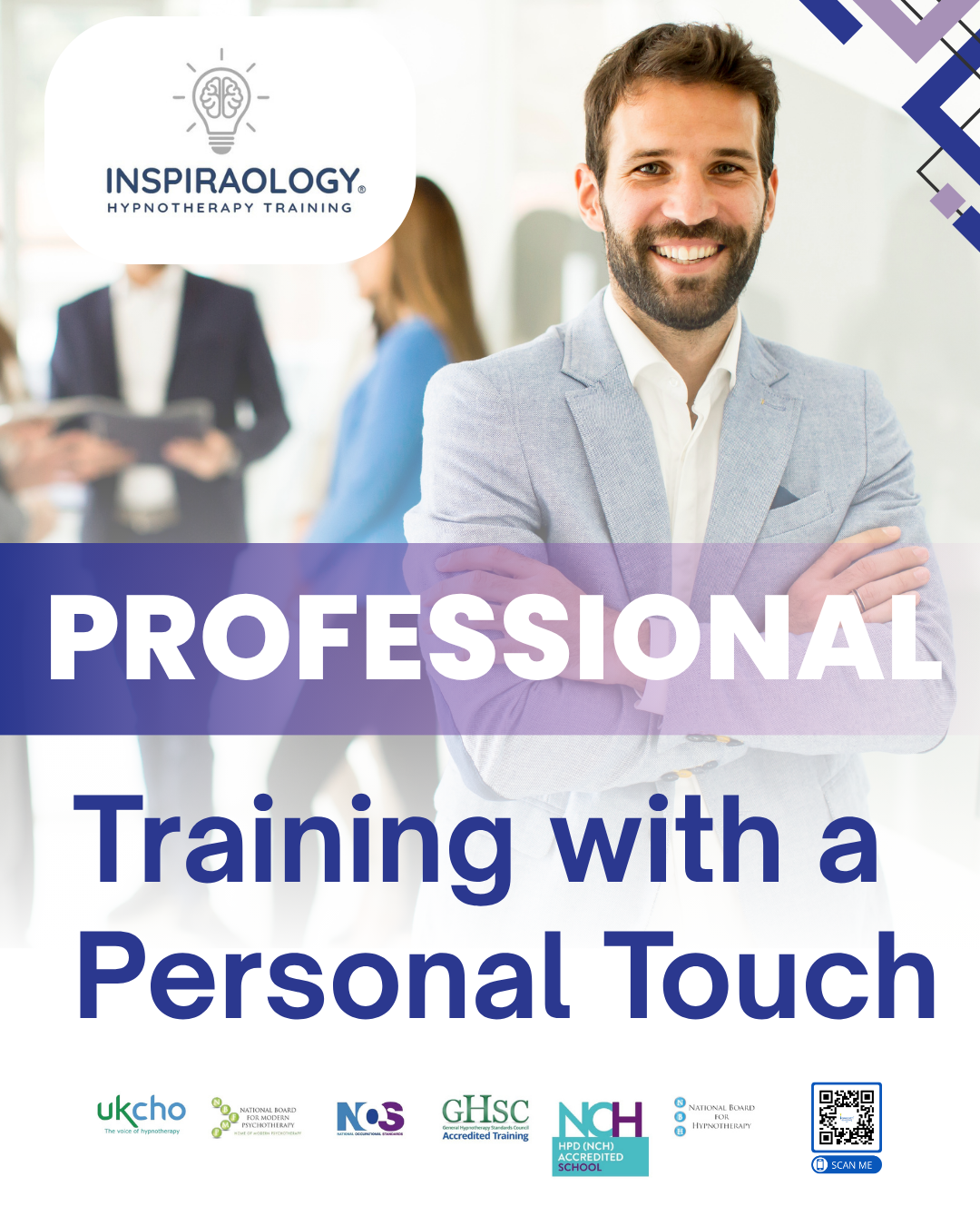 IHT London Hypnotherapy Training Facebook ad