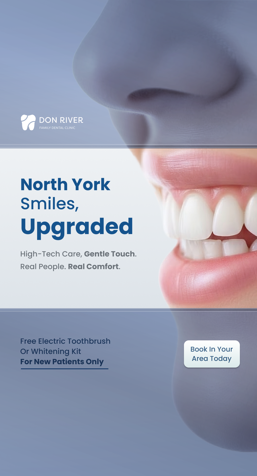 Don River Dental Clinic Facebook ad from Oct 28, 2025