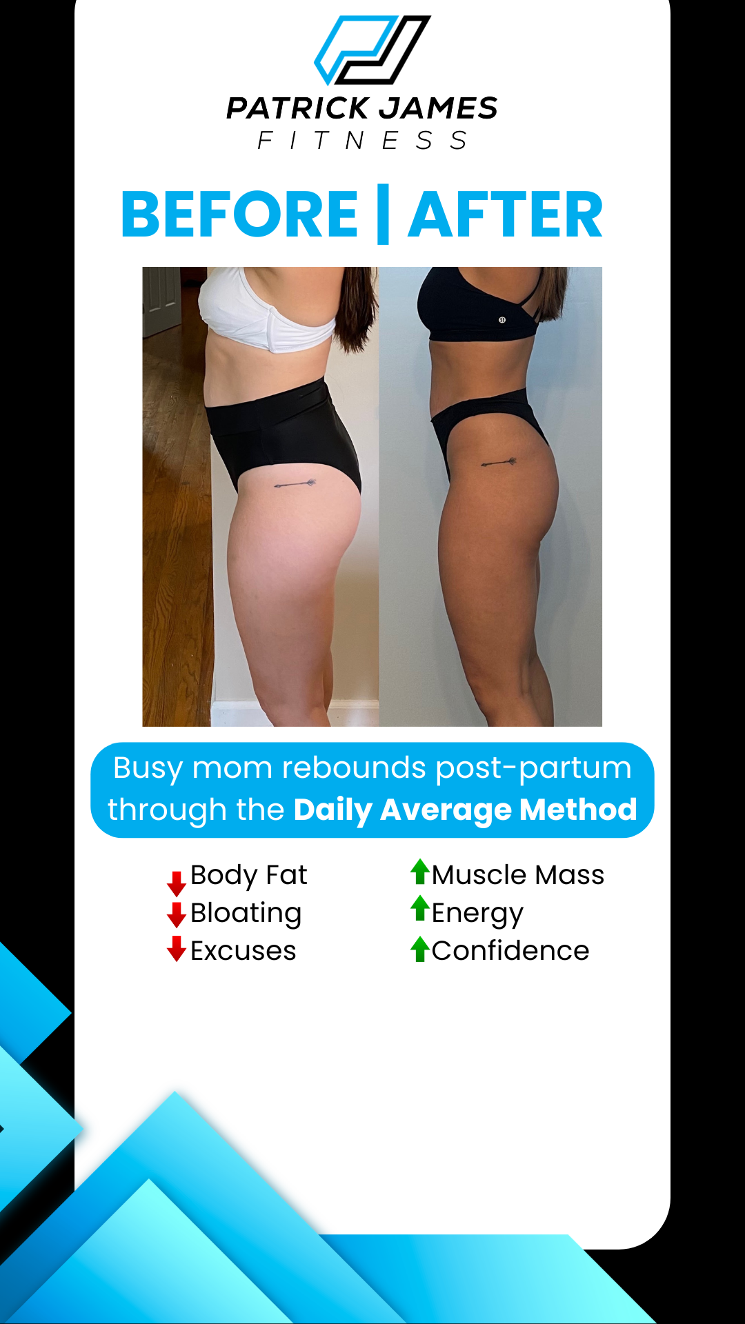 PJ Fitness - Online Coach Facebook ad: You’re not where you want to be physically…