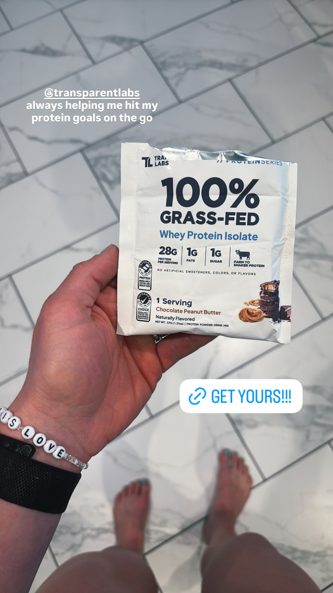 Transparent Labs Facebook ad