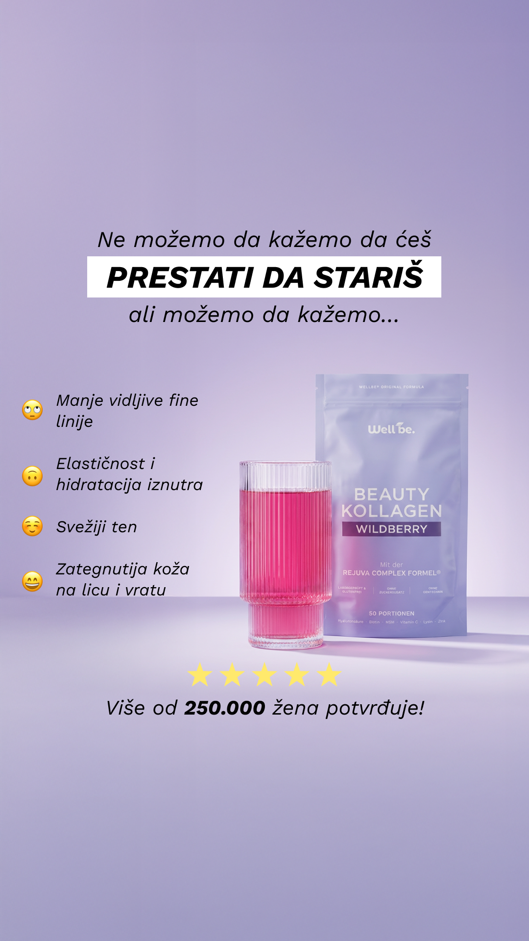 Wellbe Srbija Facebook ad