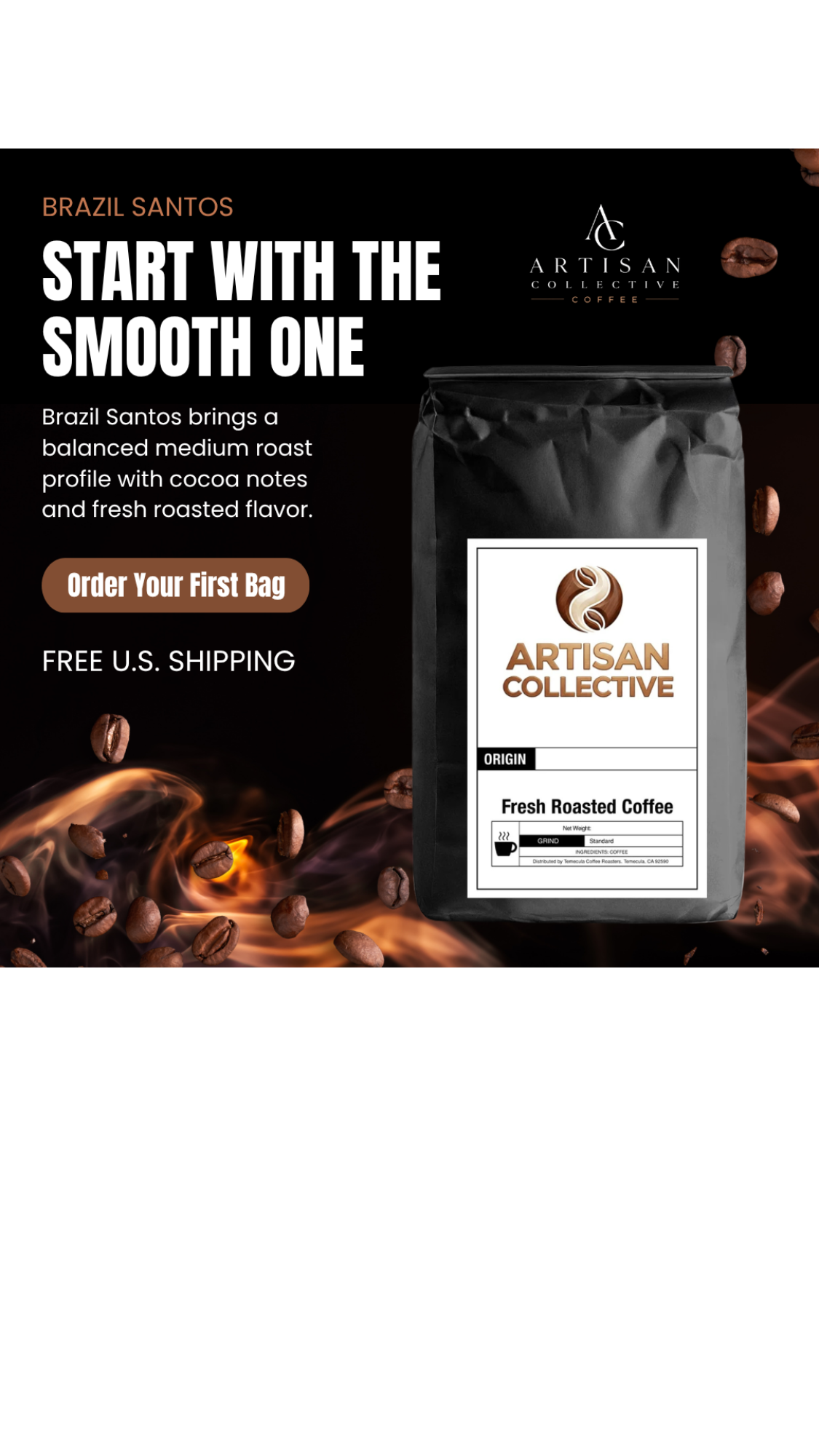 Artisan Collective Coffee Facebook ad