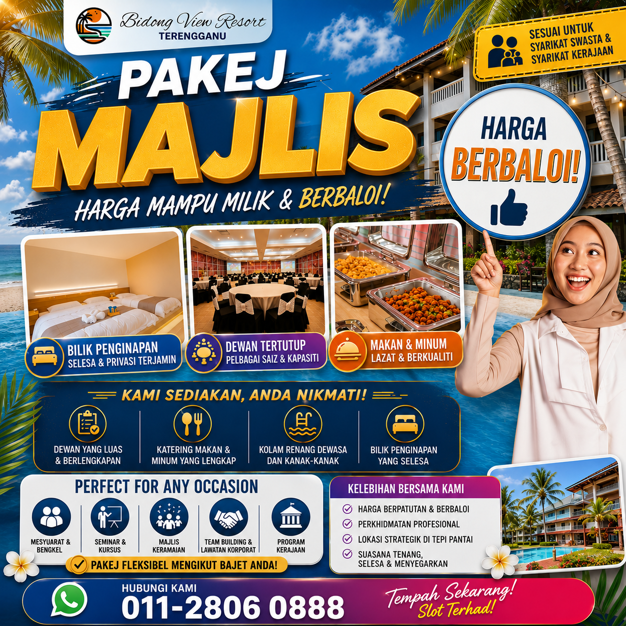 Bidong View Resort Terengganu Facebook ad