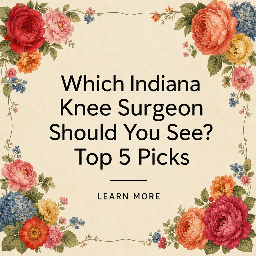 Smart Guides Facebook ad: Top Indiana Knee Surgeons: Your Guide to 5 Leading…