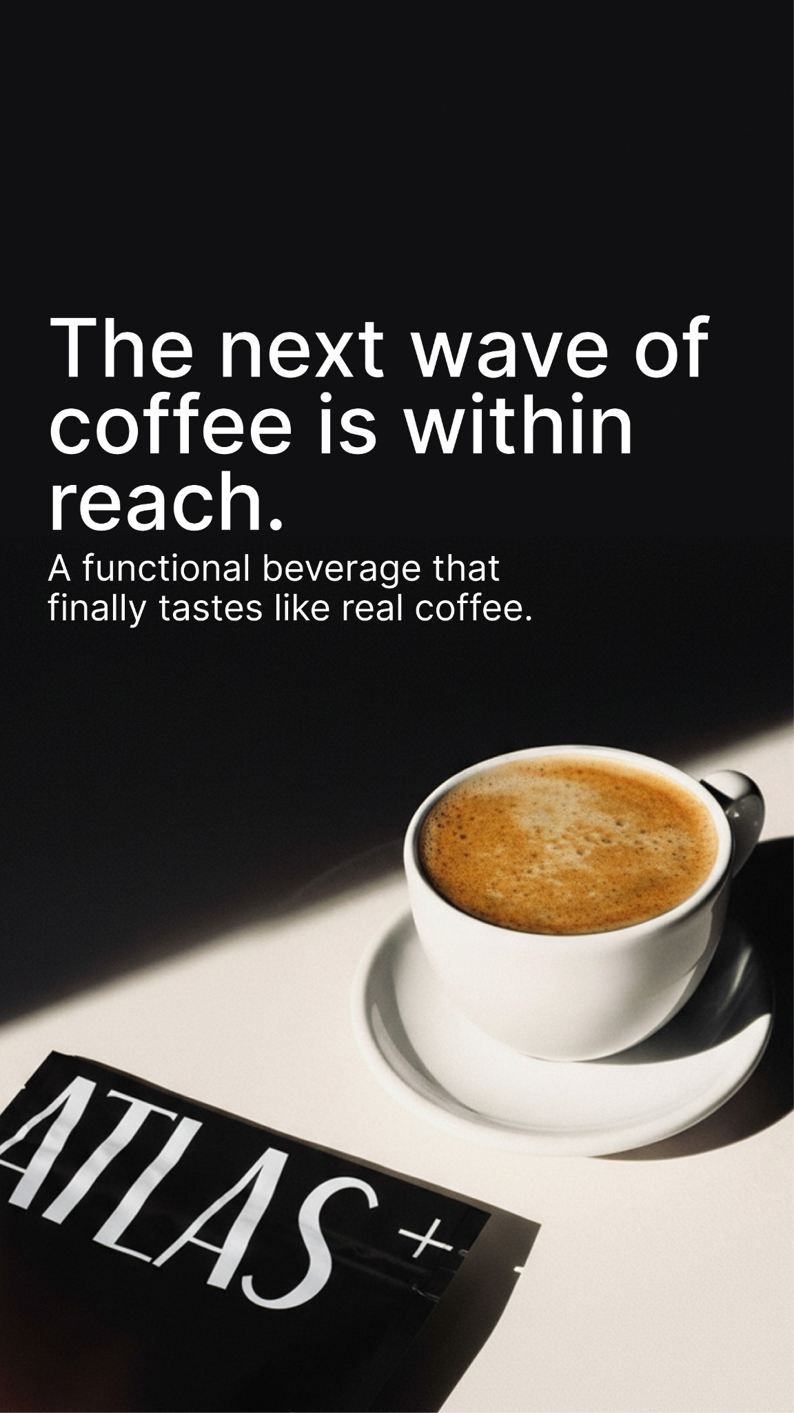 Atlas+ Coffee Facebook ad