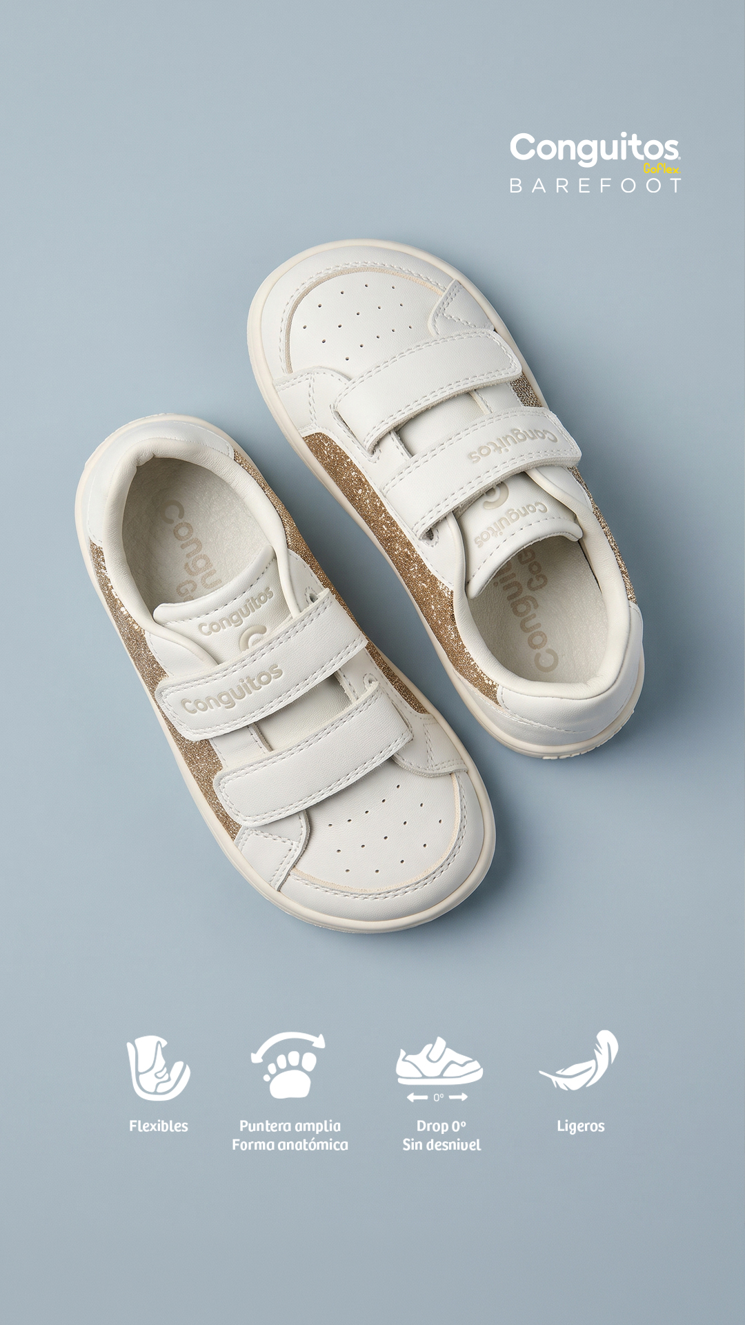 Conguitos Facebook ad: BAREFOOT Pisada Natural