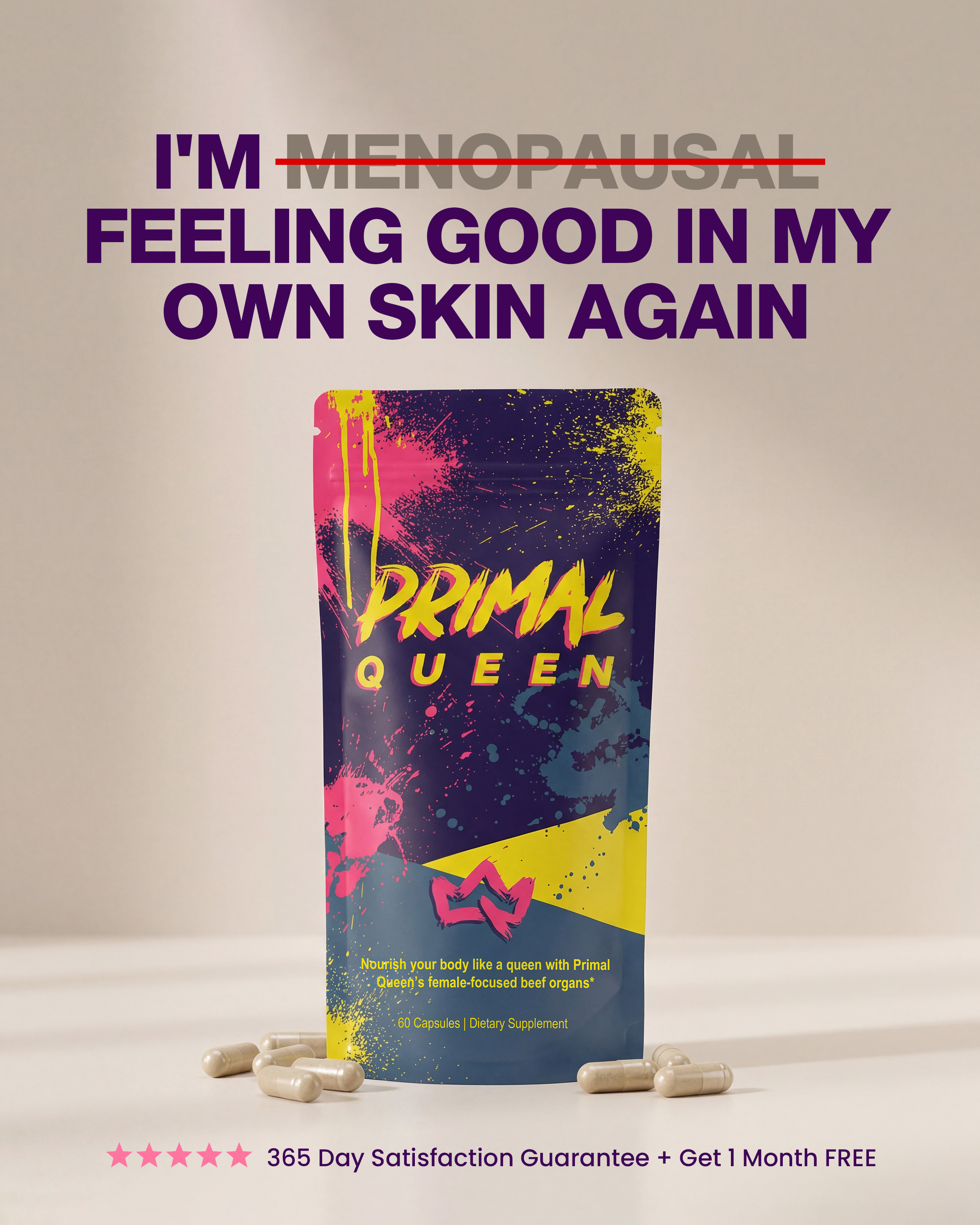 Primal Queen Facebook ad