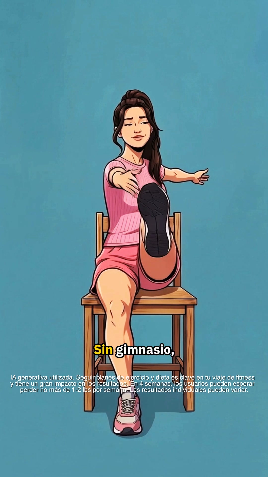 Lori Fitness Facebook ad: ¡Siéntete más fuerte, con más energía y activa…