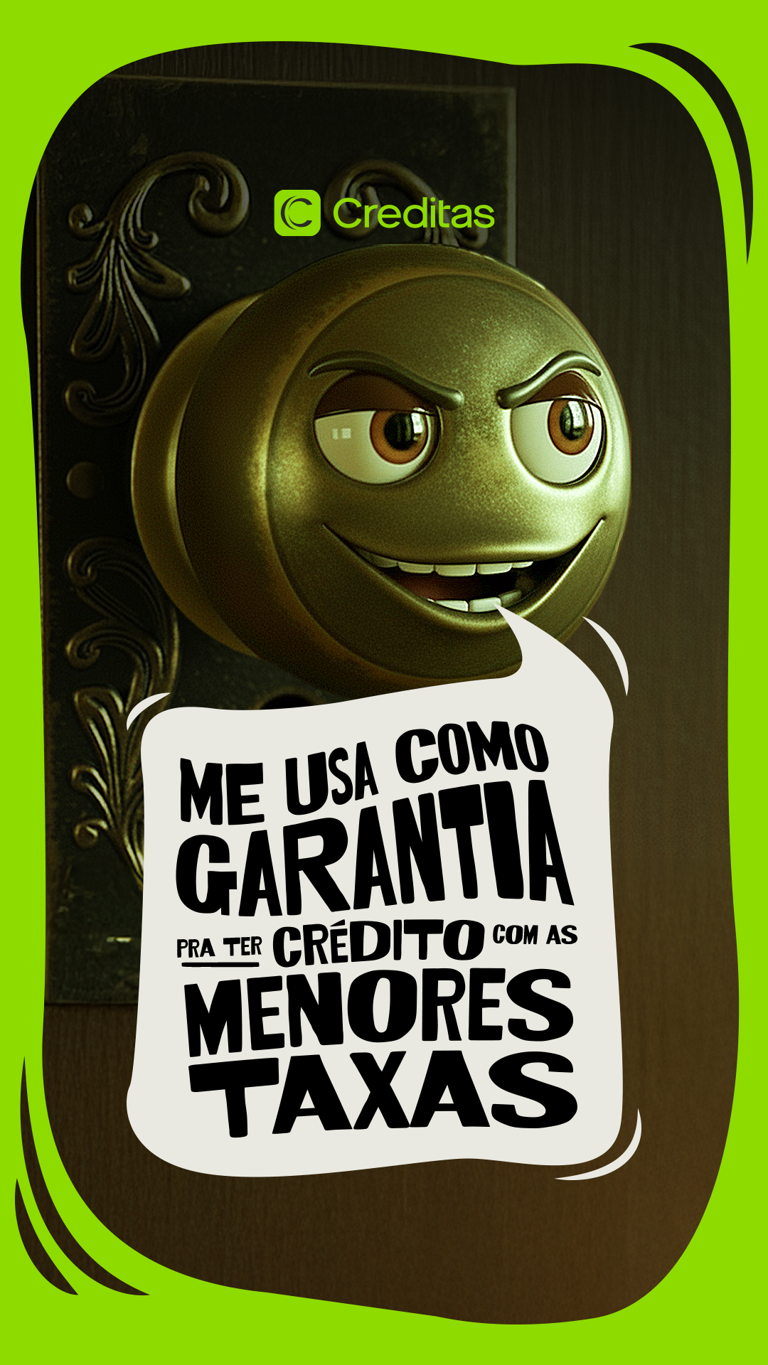 Creditas Facebook ad