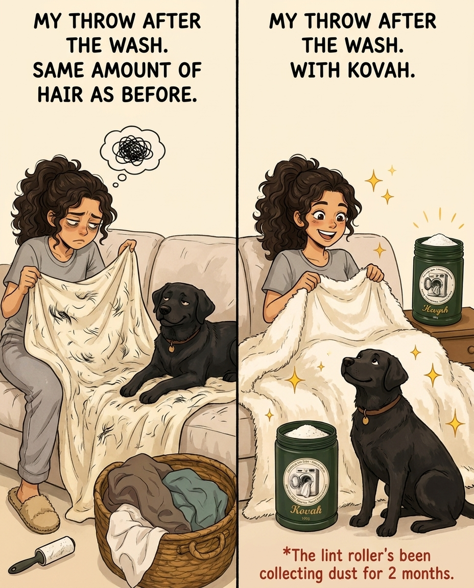 Kovah Facebook ad: One scoop. One wash. Every hair gone.