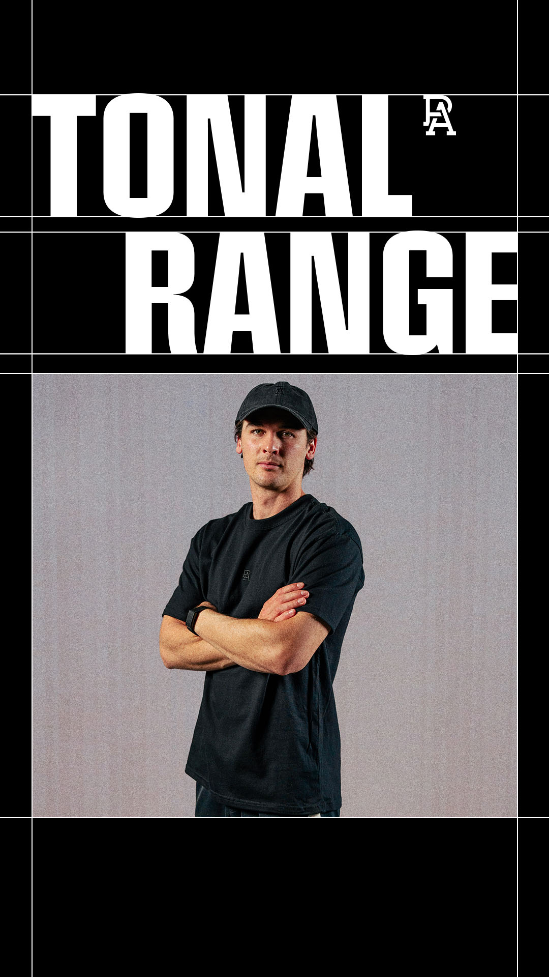 Port Adelaide Football Club Facebook ad: PA Tonal - Black Tee