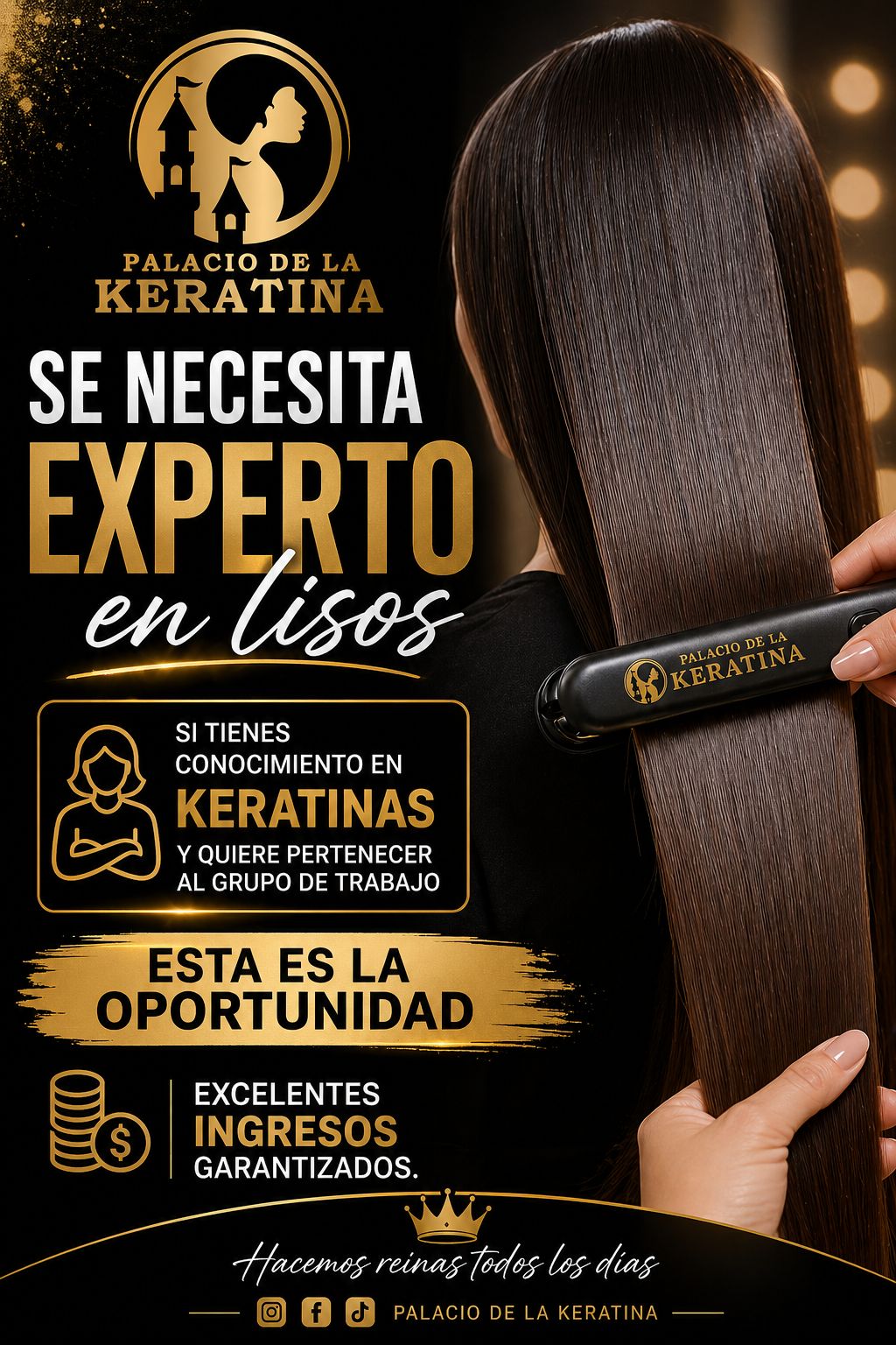 El palacio de la keratina Facebook ad: súmate al mejor centro de lisos