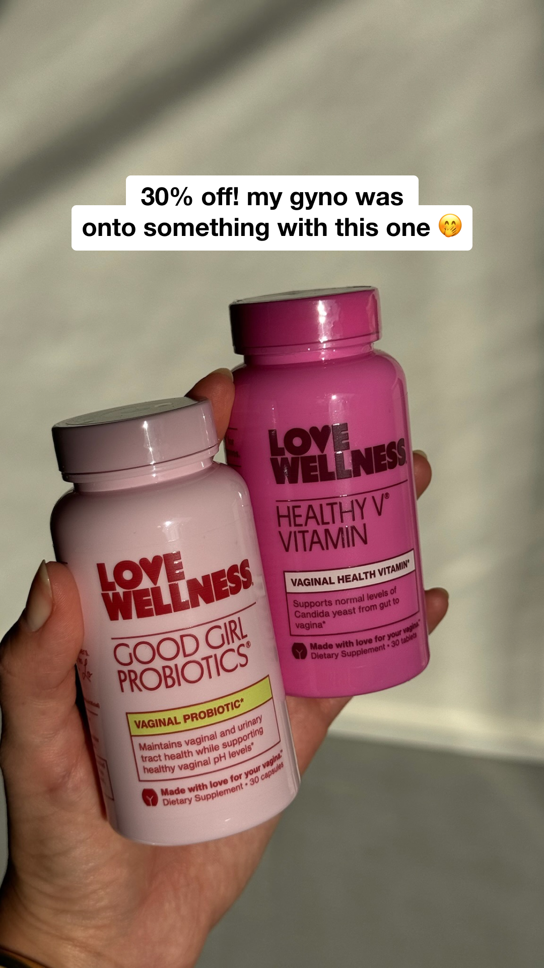 Love Wellness Facebook ad