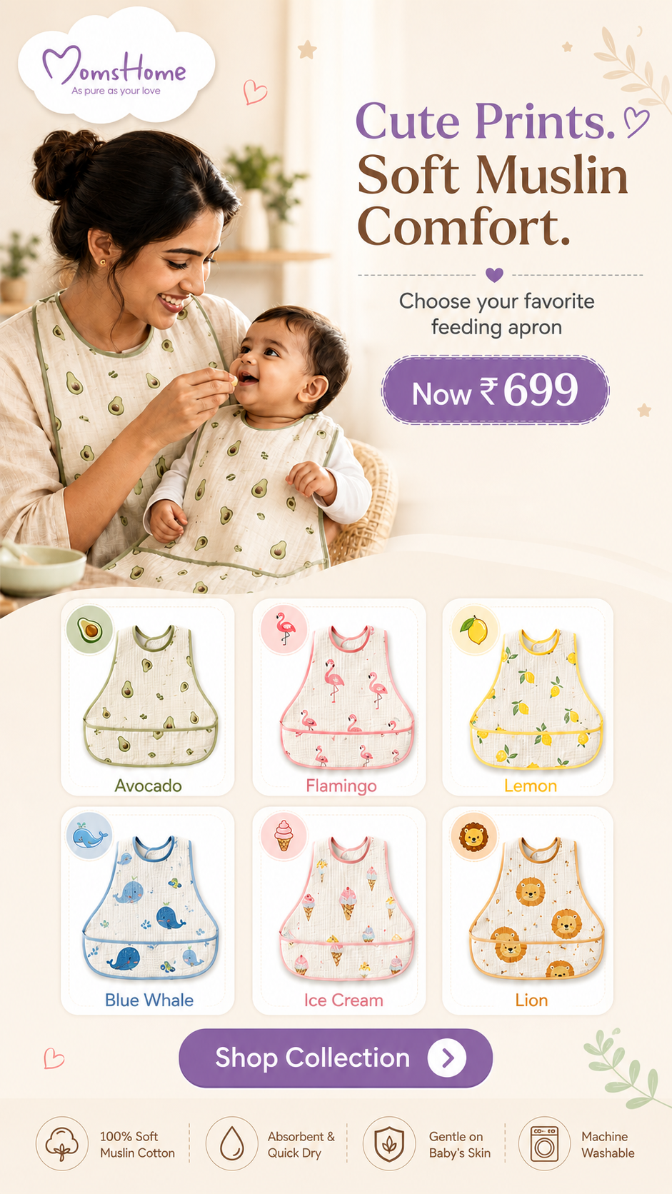 MomshomeOrganic Facebook ad