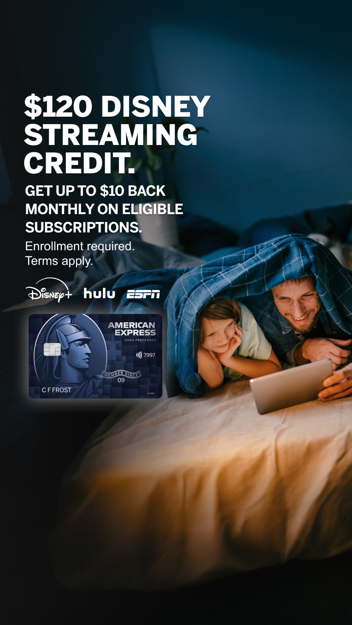 American Express Facebook ad