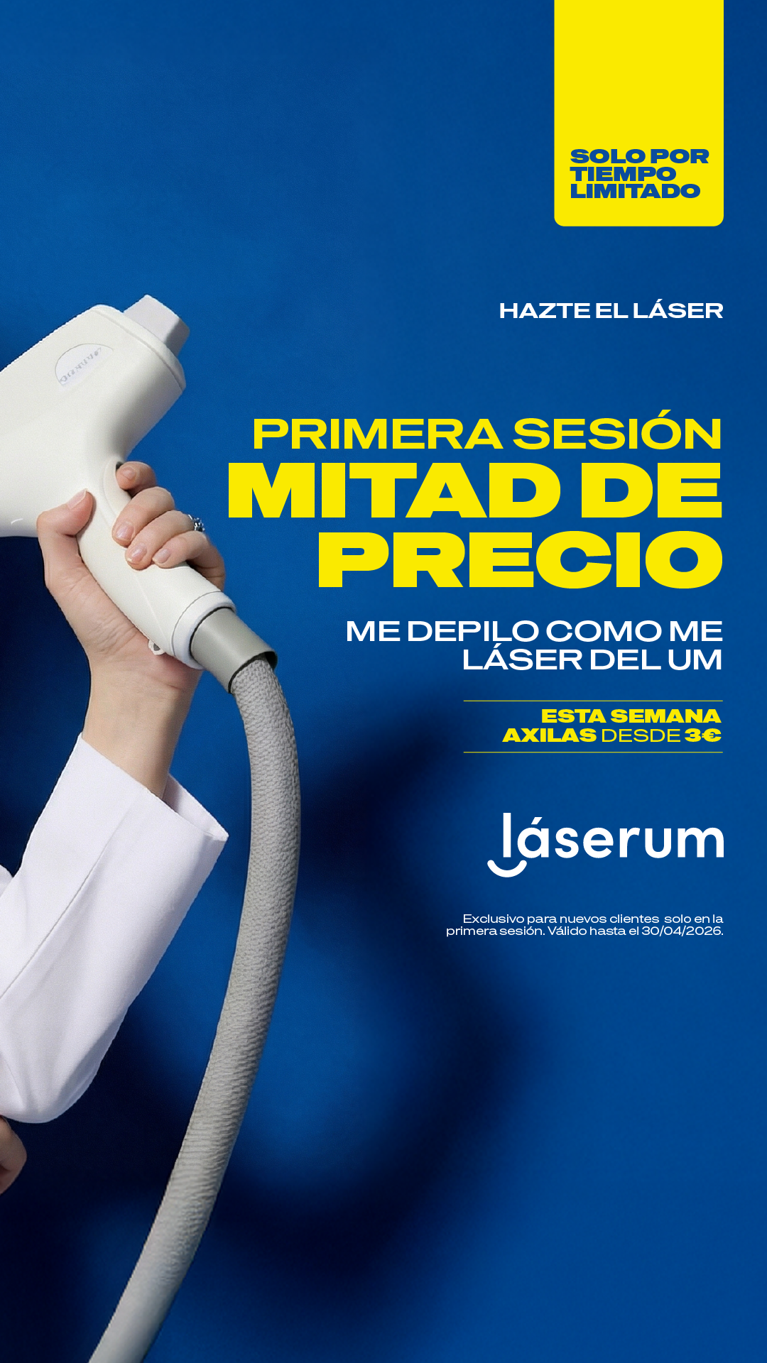 Láserum Facebook ad