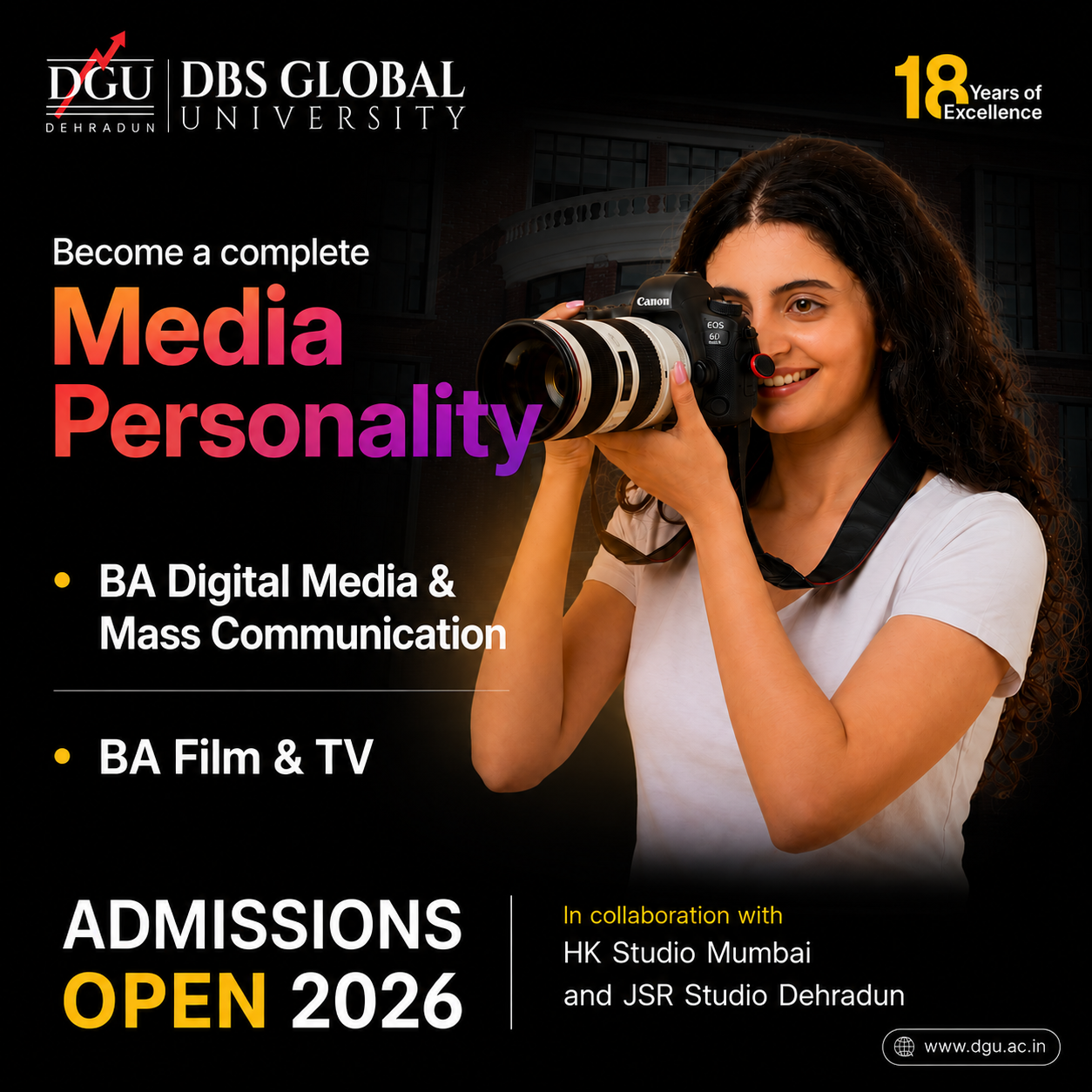 DBS Global University Facebook ad
