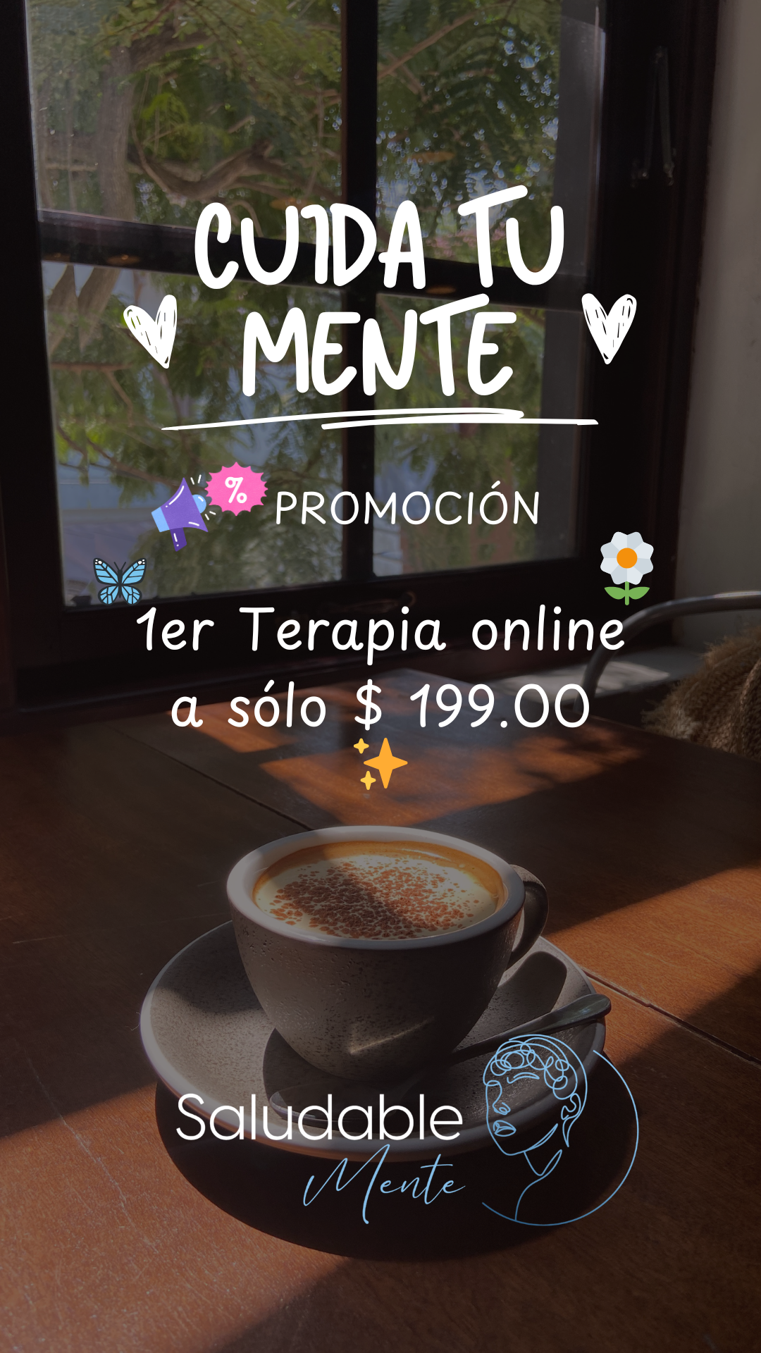 Saludable-mente Facebook ad from Mar 31, 2026