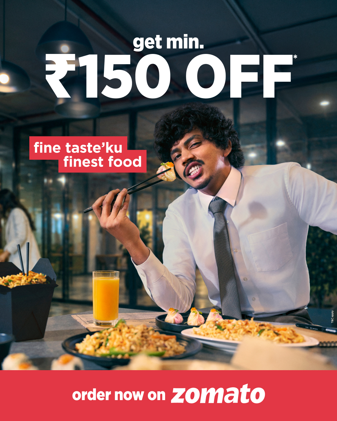 Zomato Facebook ad