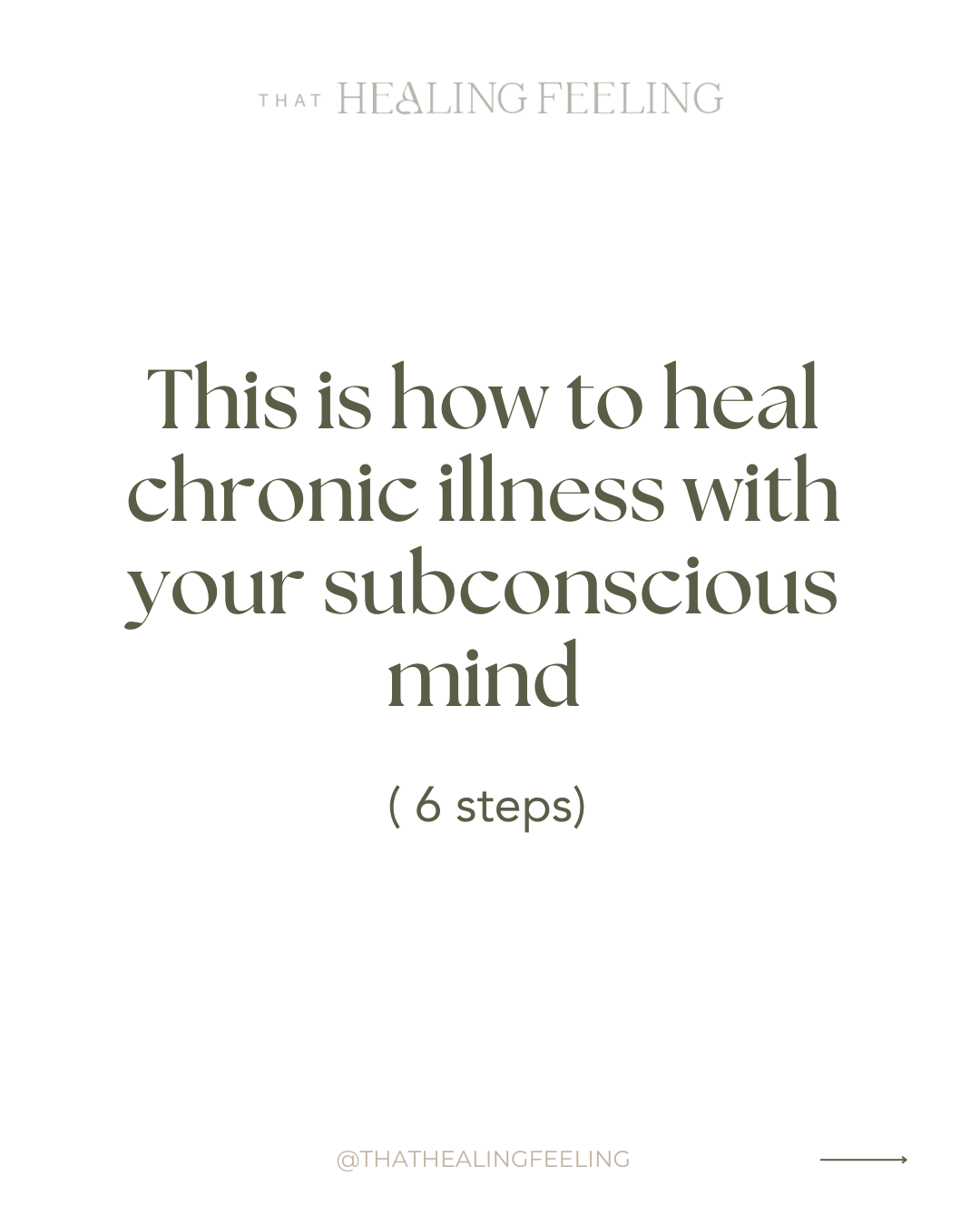 That Healing Feeling  Facebook ad