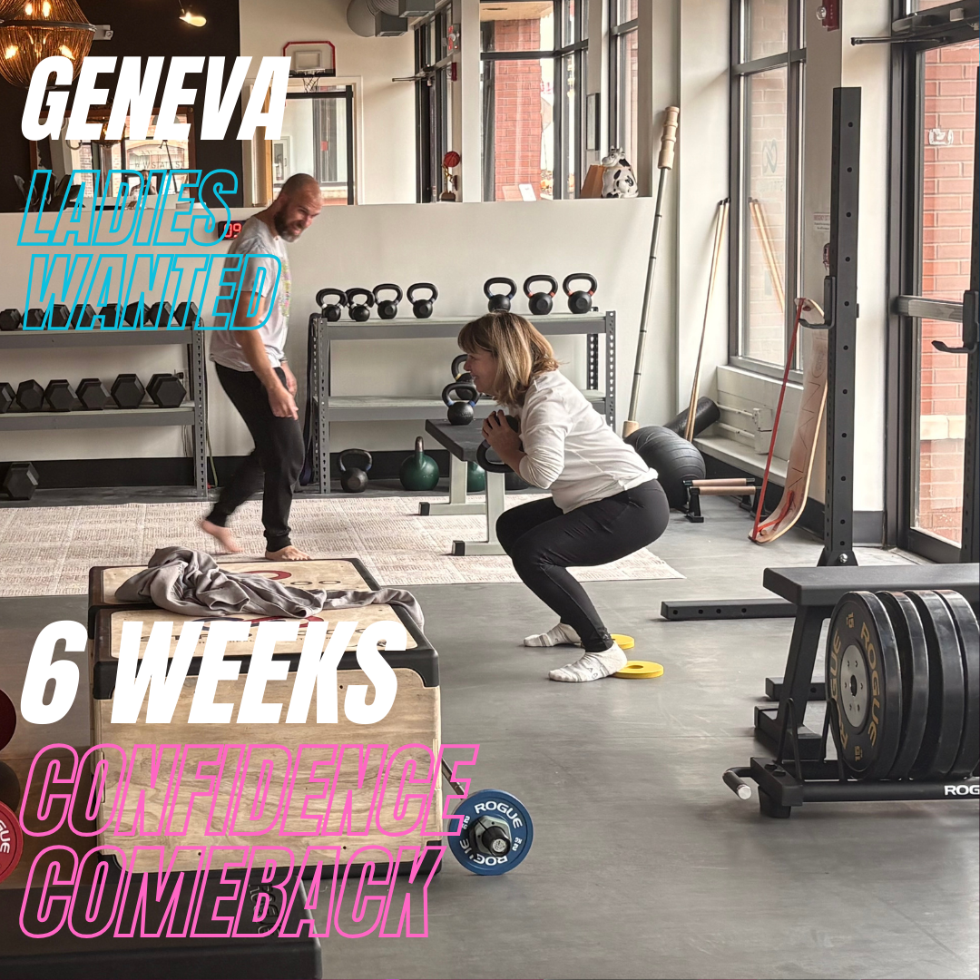 Strongoo Facebook ad: 6-Week Confidence Comeback