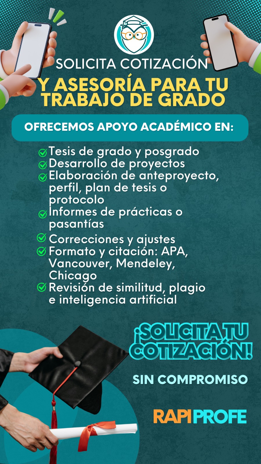 Rapiprofe Facebook ad
