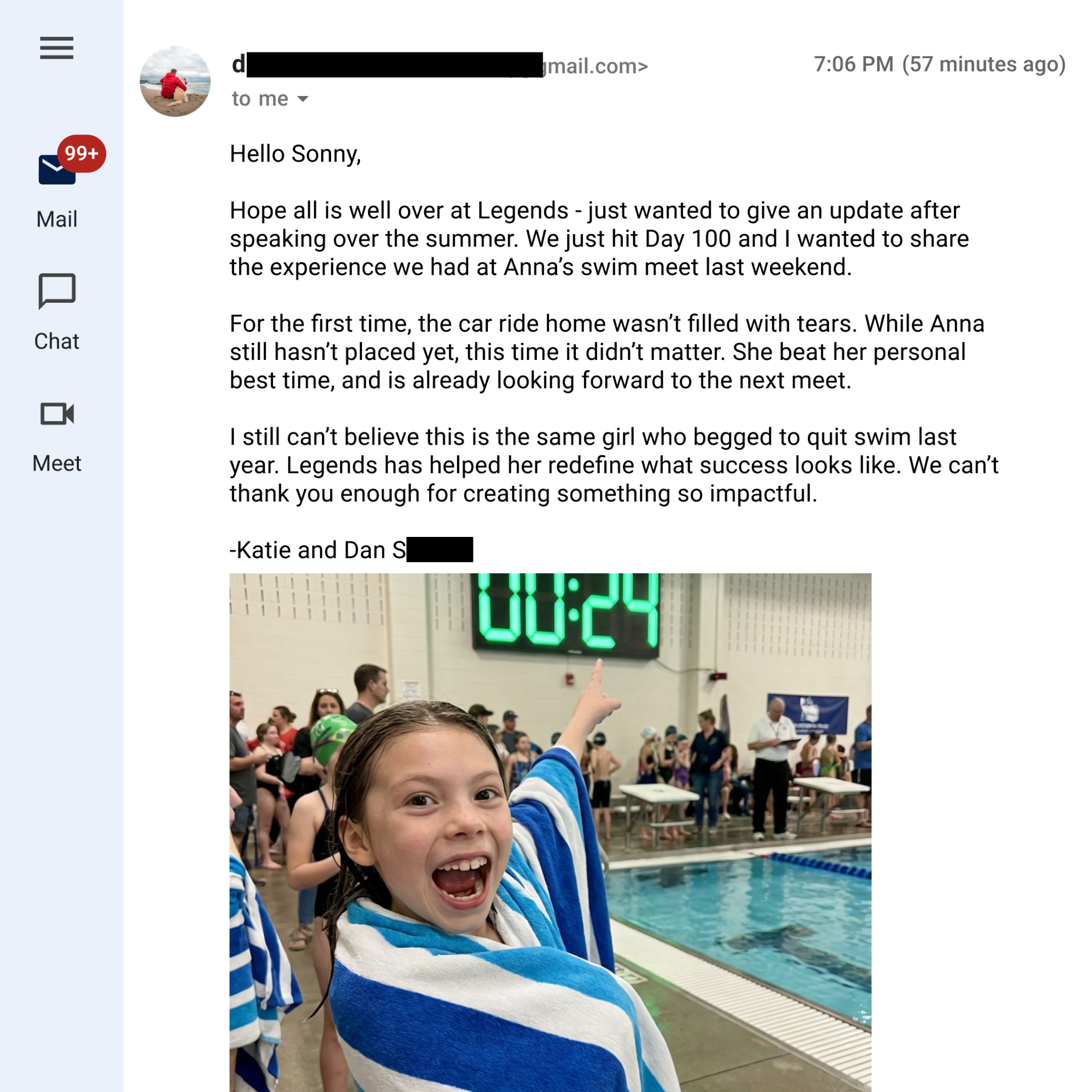 Build Legends Facebook ad
