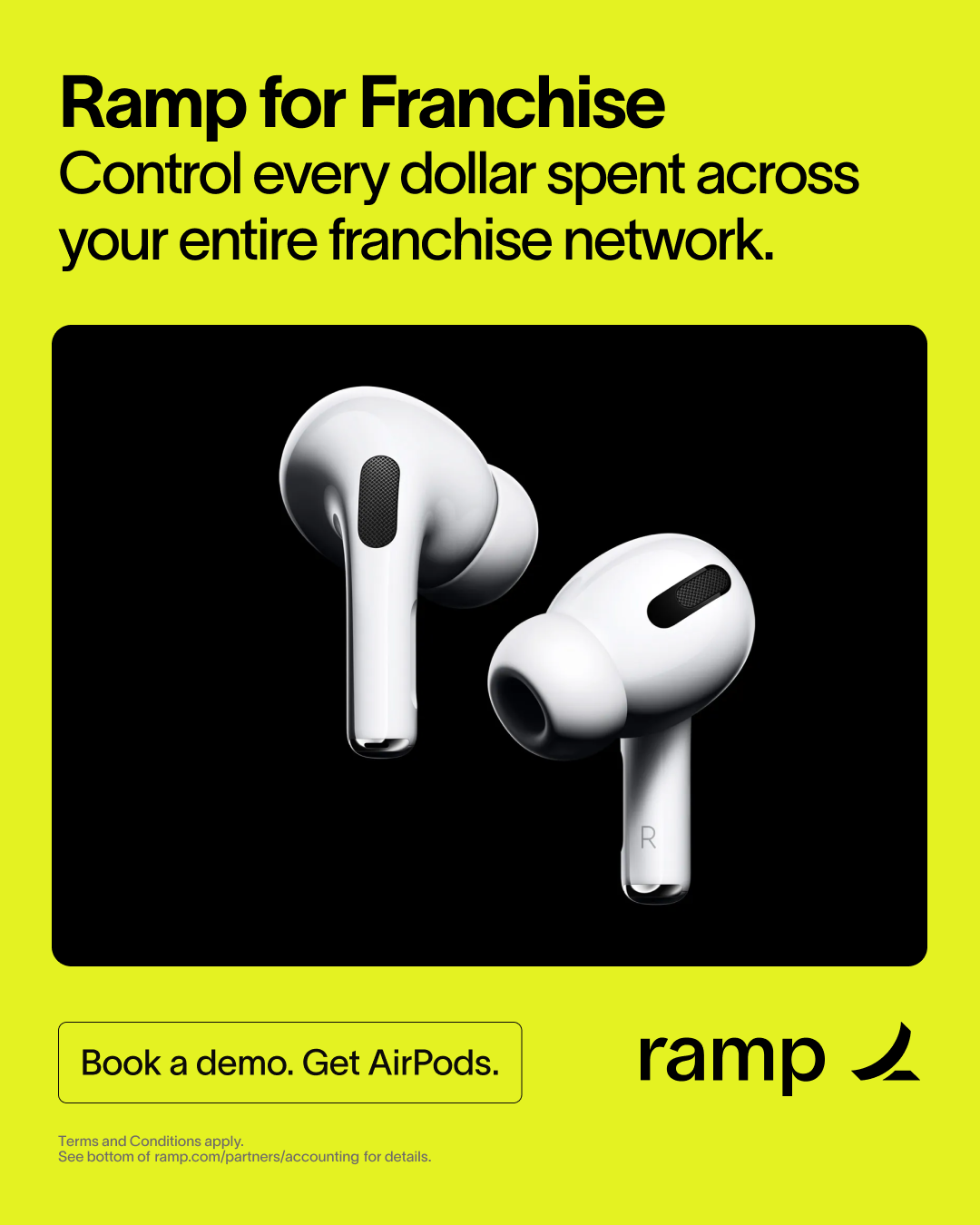 Ramp Facebook ad