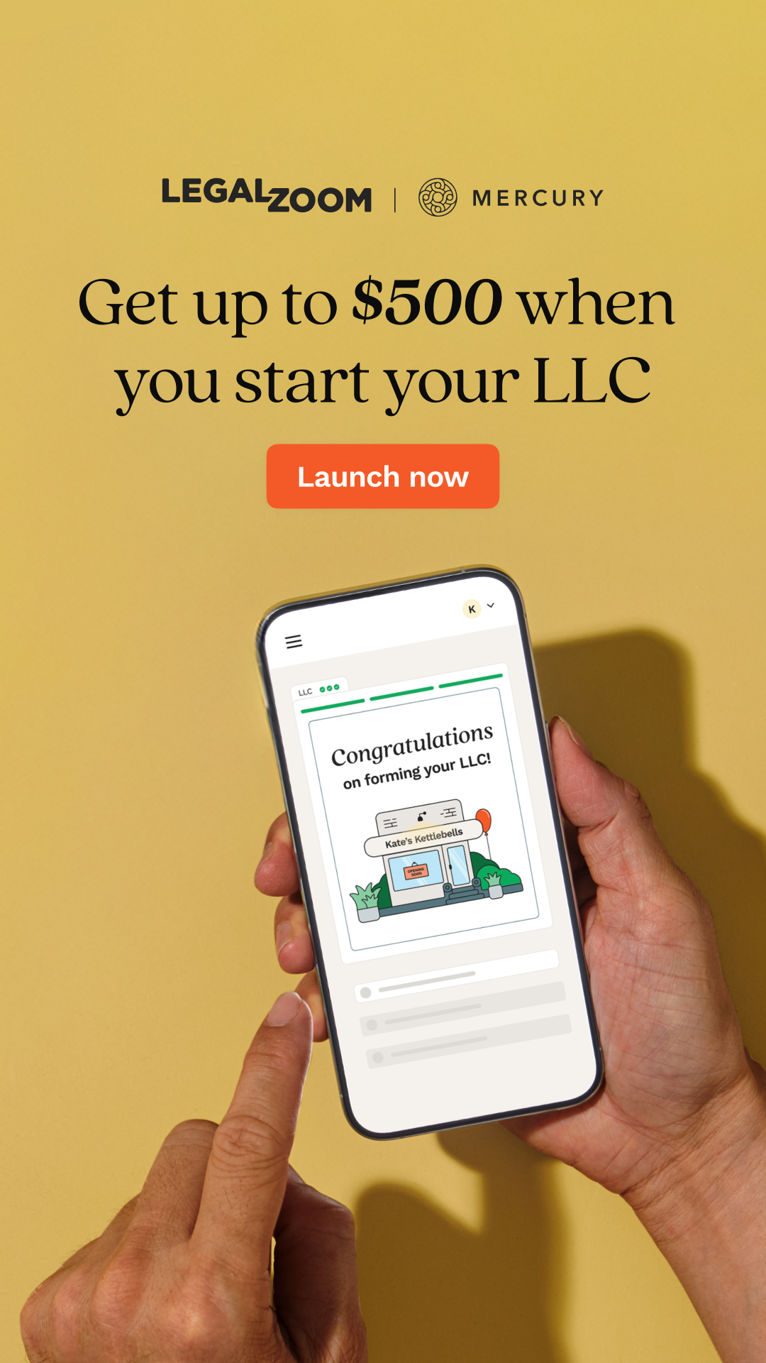 LegalZoom Facebook ad
