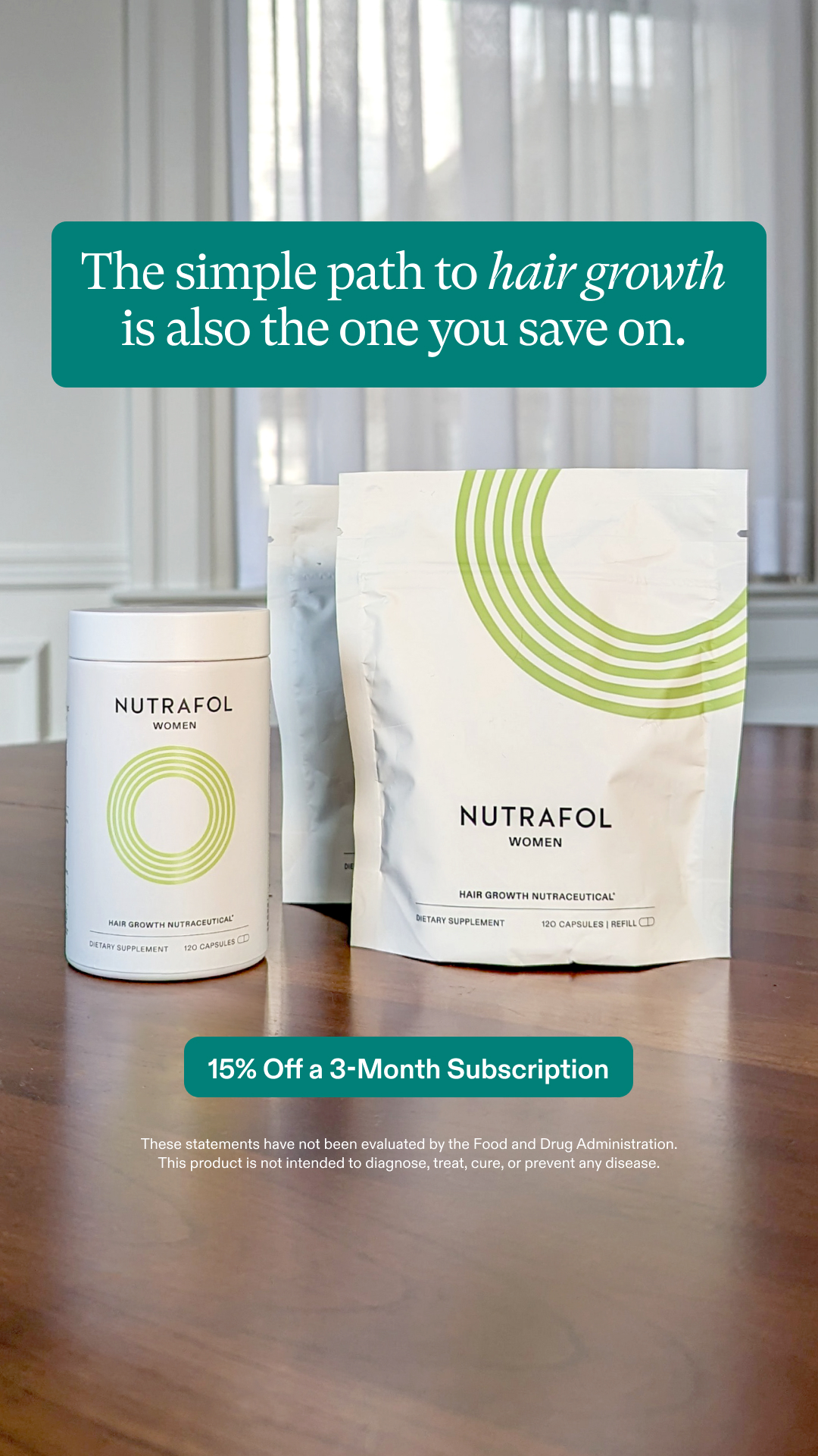 Nutrafol Facebook ad