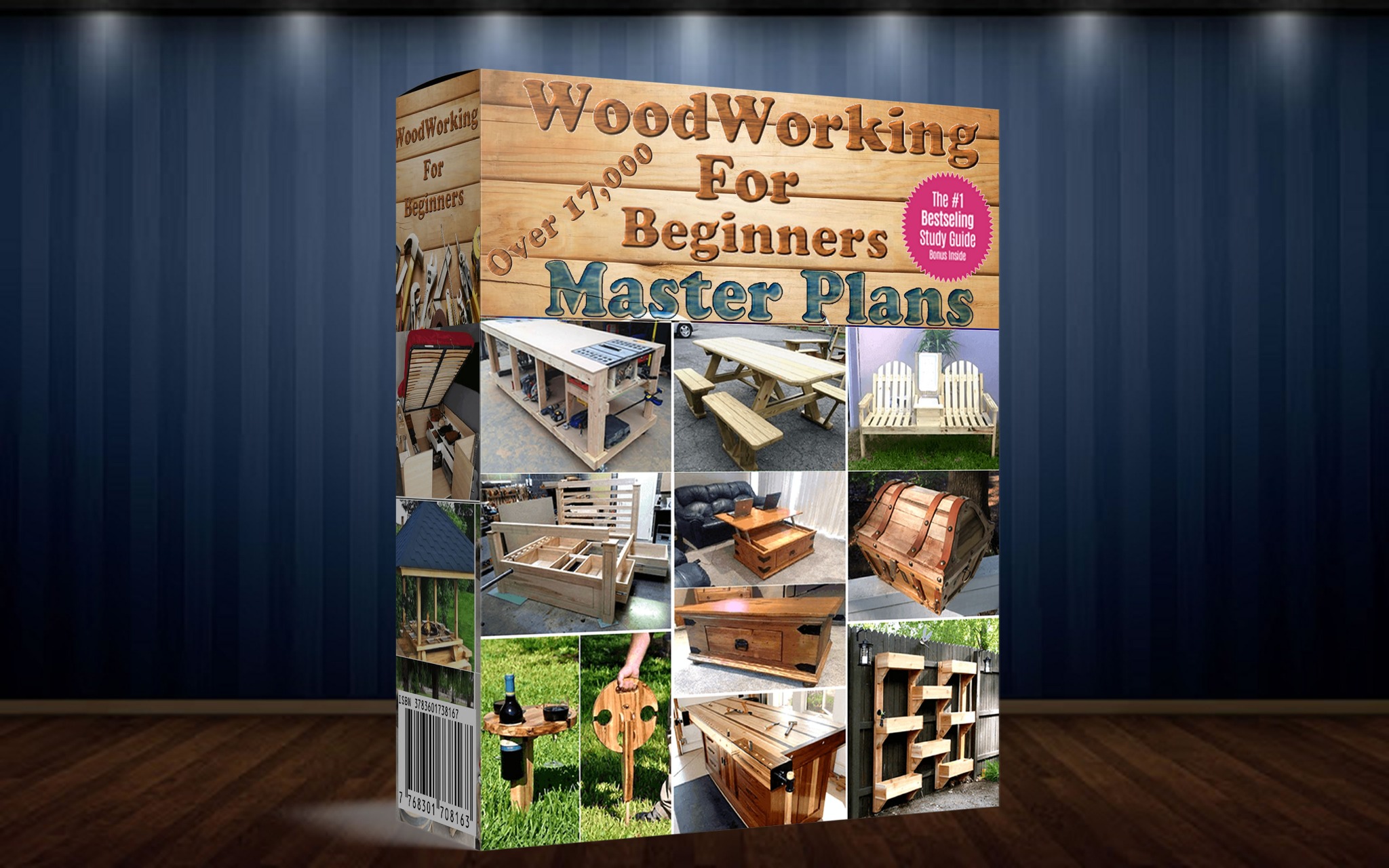 Woodworking For Beginners Facebook ad: Get Access To Over 17,000 Step-by-Step Master Plans Today!