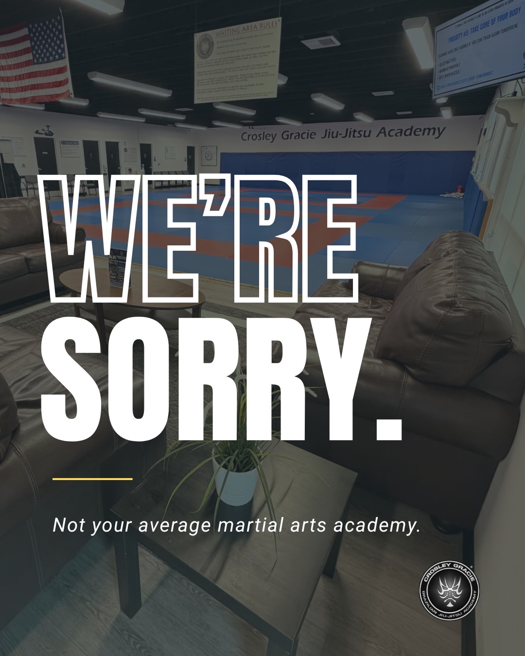 Crosley Gracie Jiu-Jitsu Facebook ad