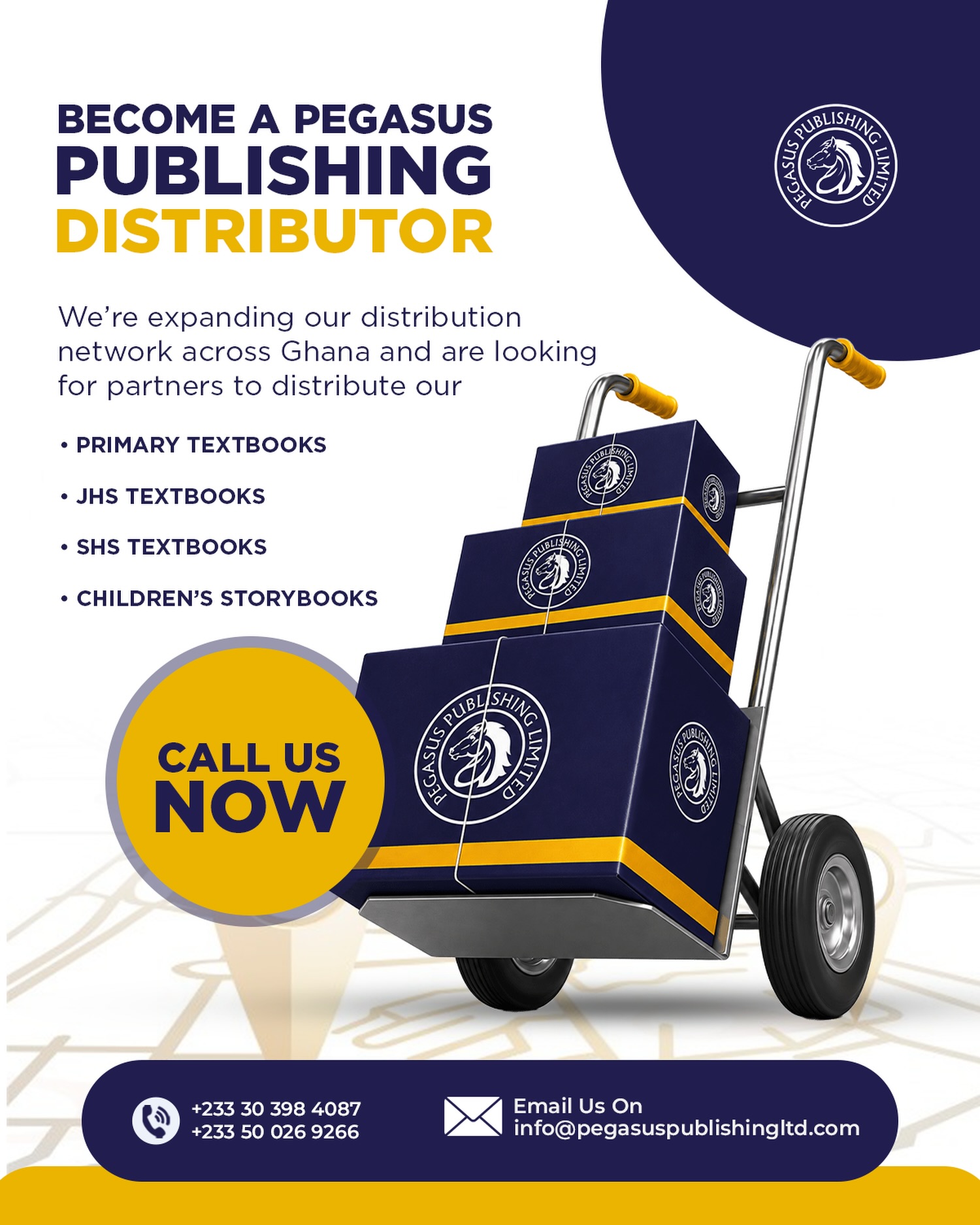 Pegasus Publishing Limited Facebook ad