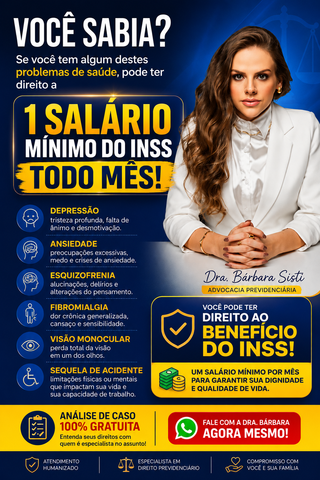 Sisti Advocacia Facebook ad: SOLICITE AQUI