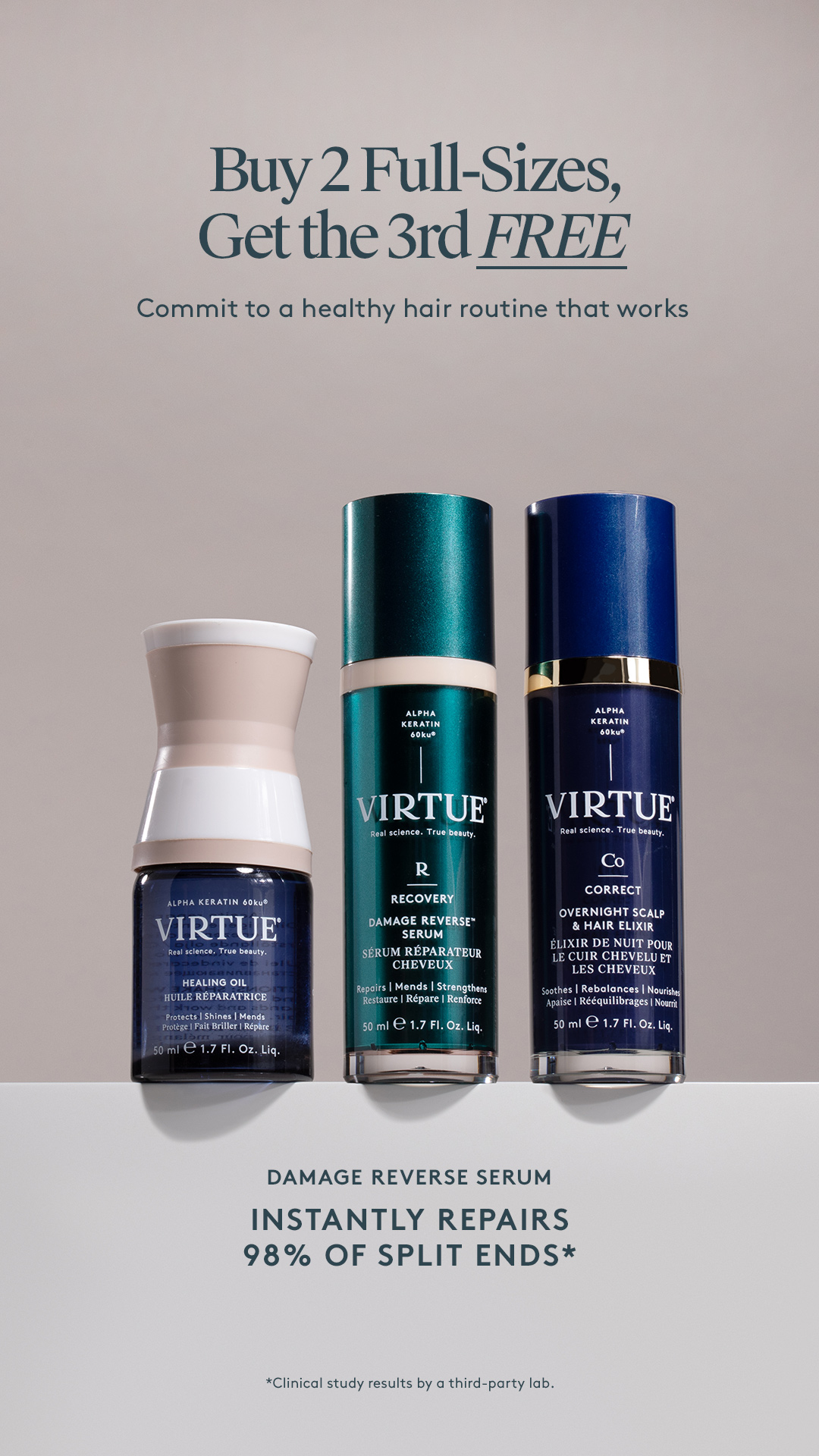 Virtue Labs Facebook ad