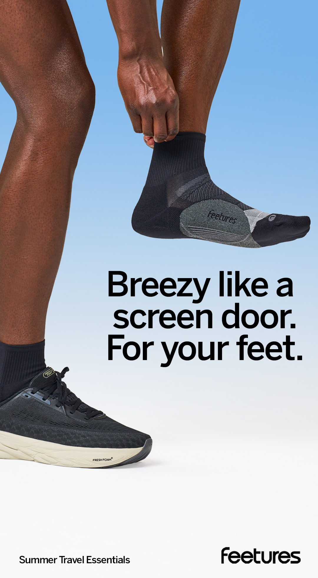 Feetures Facebook ad
