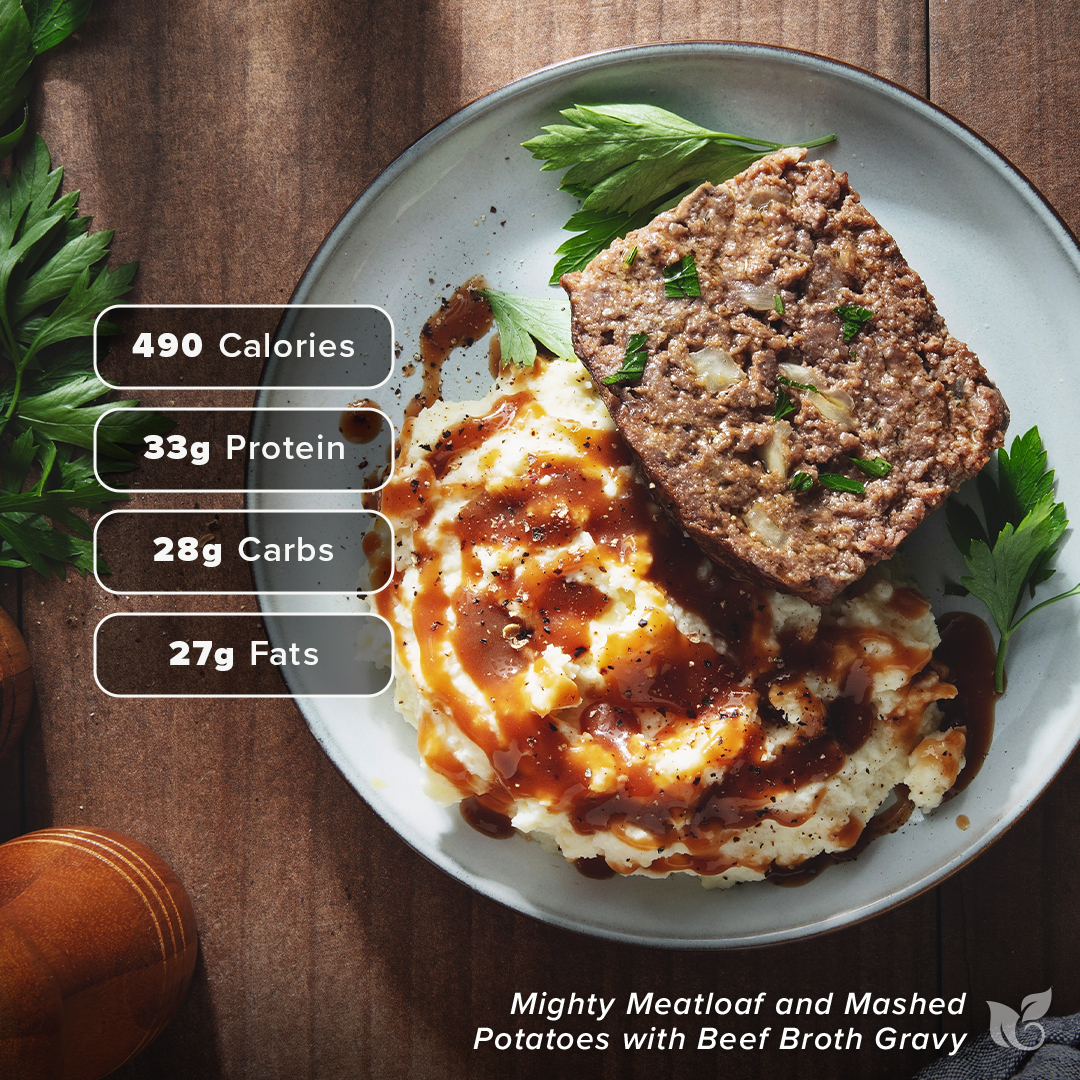Metabolic Meals Facebook ad: Ready to eat in 3 min!