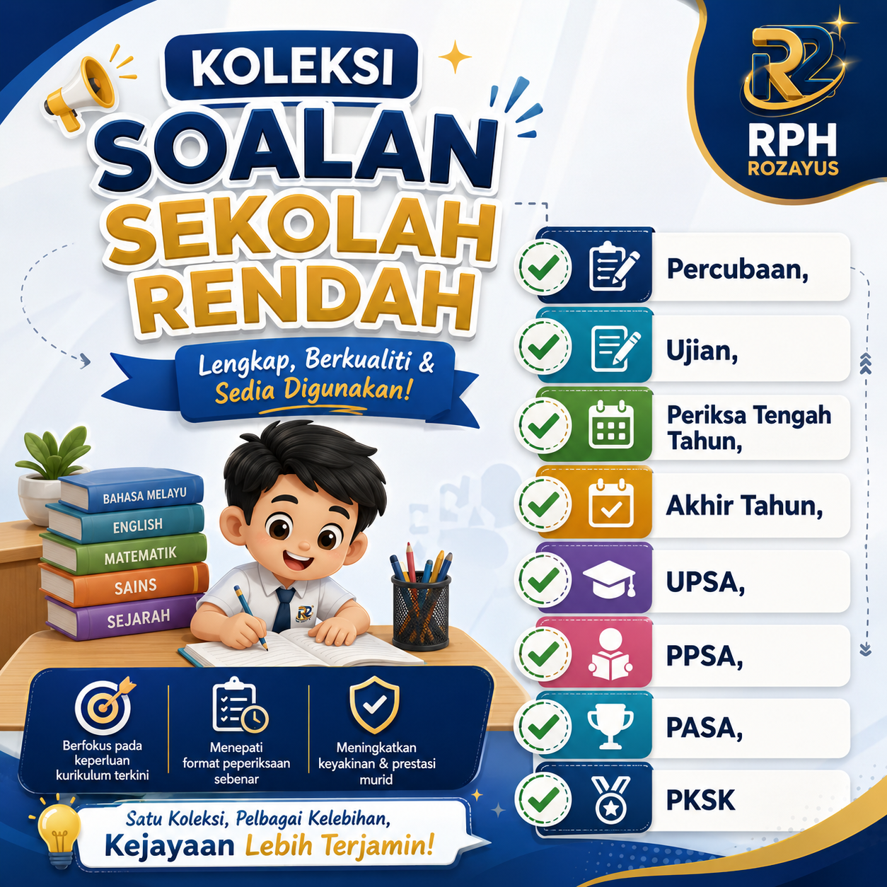 RPH Sekolah Rendah Facebook ad: Bantu Anak Skor Cemerlang