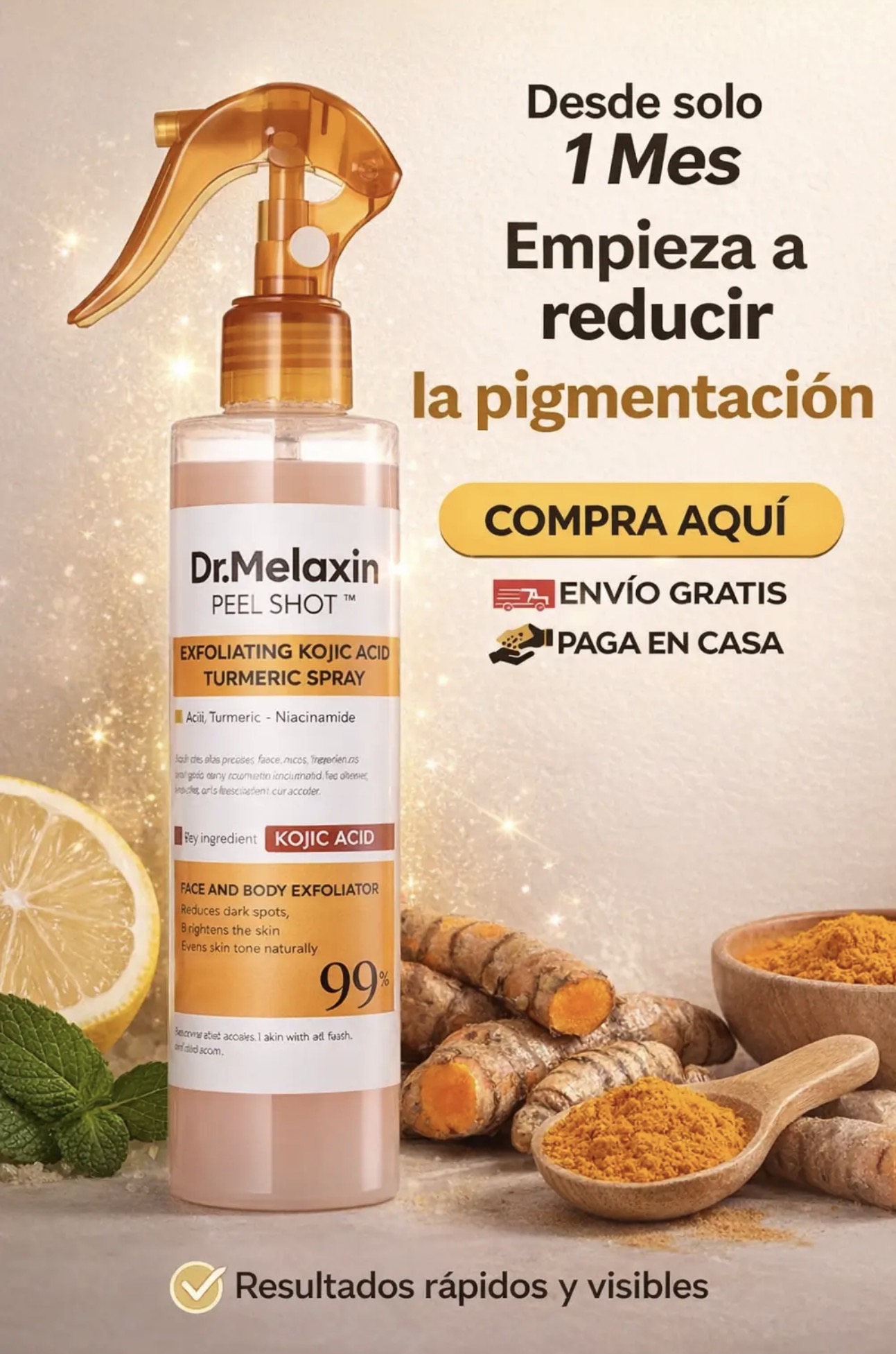 Natural Homeopatic Facebook ad: ¿Cansada de tener la piel áspera aunque te…