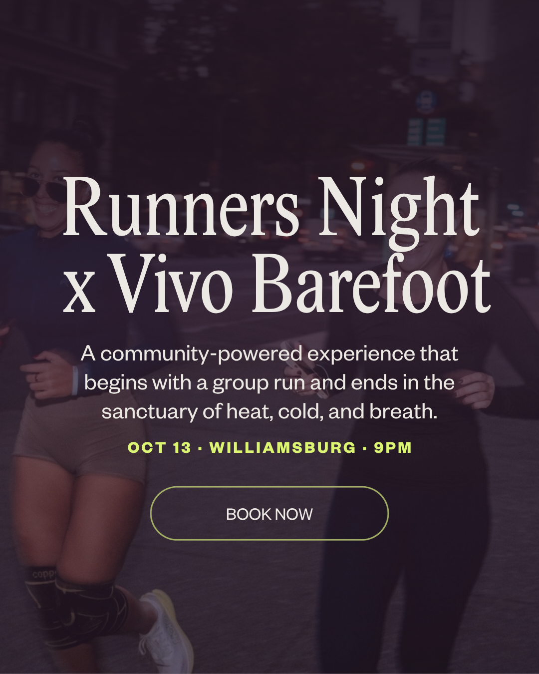 Othership Facebook ad: Runners Night x Vivo Barefoot