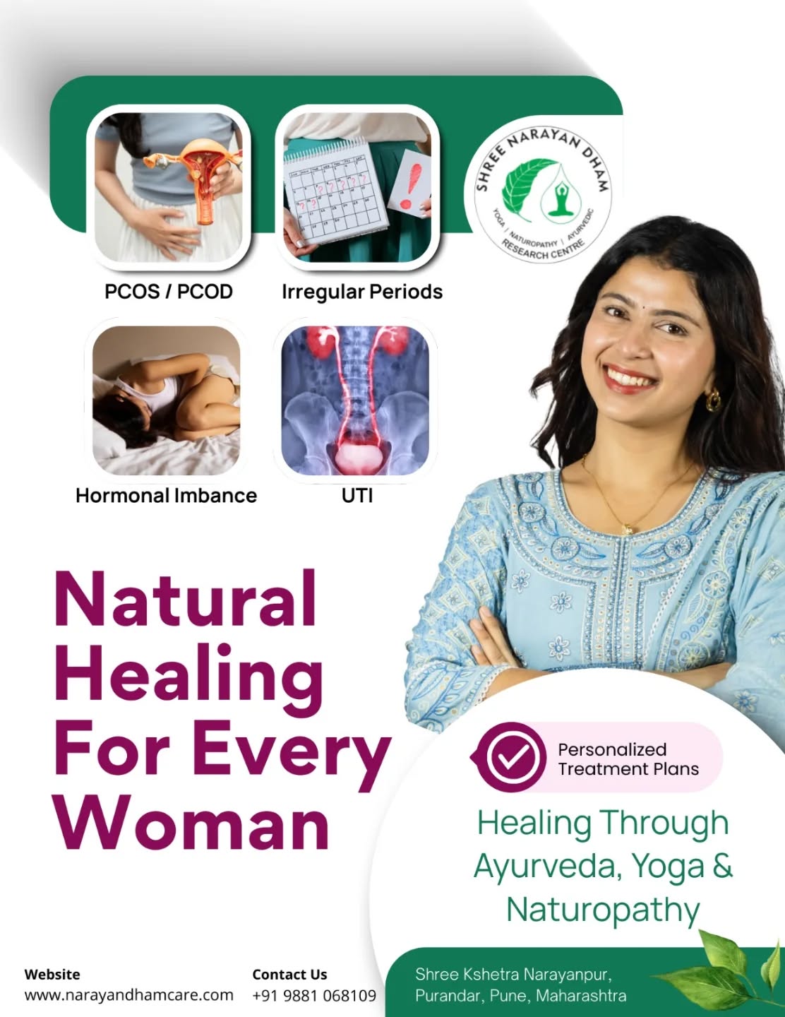 Shree Narayan Dham Naturopathy Care Center Facebook ad