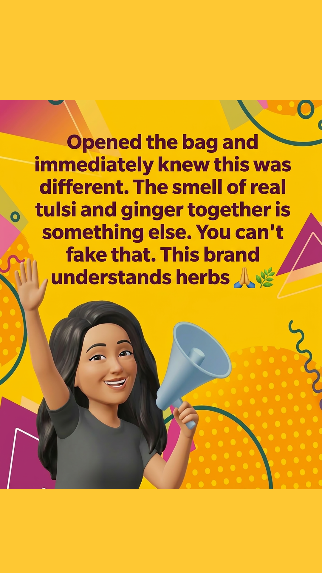 Herbaly Facebook ad