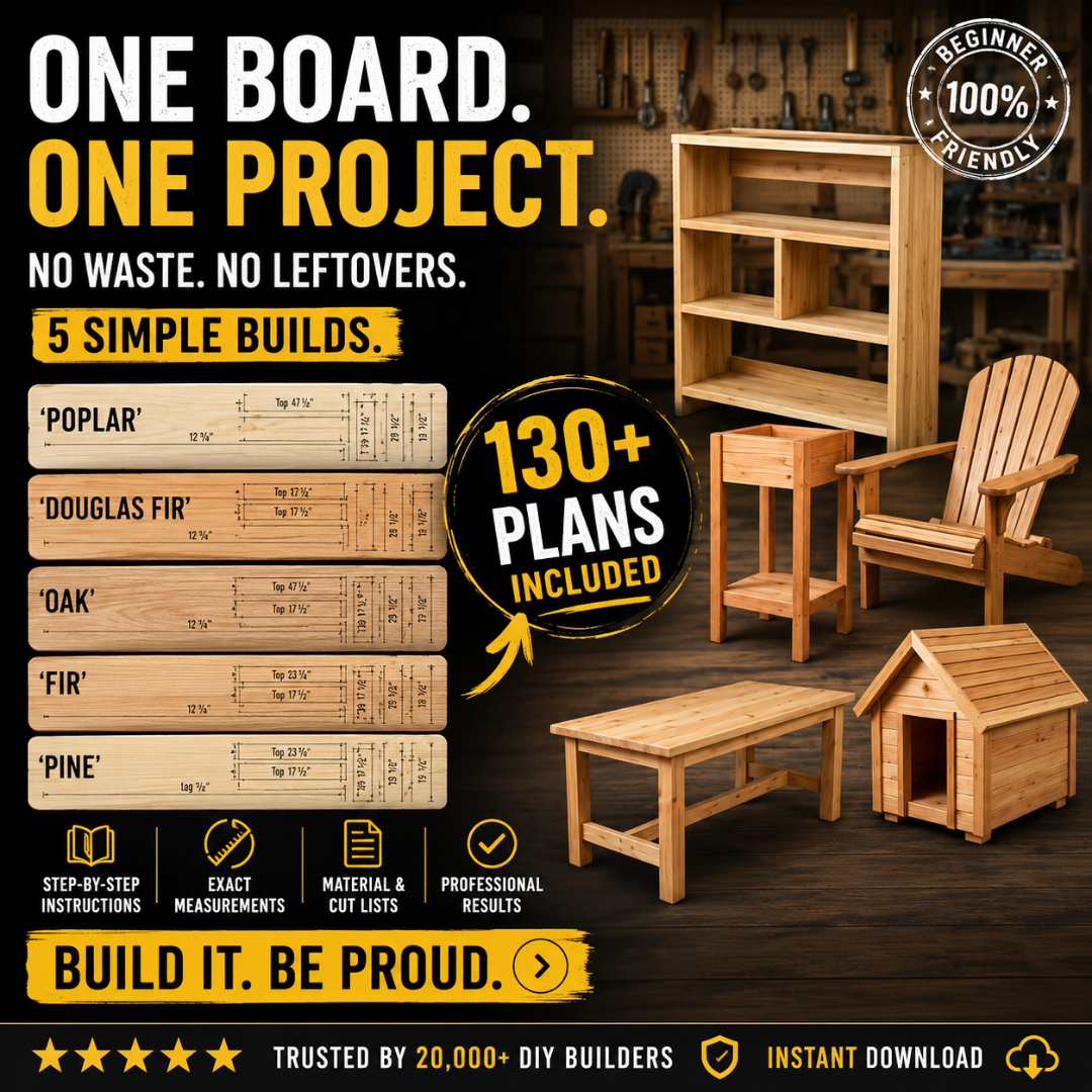 Wood Blueprints Facebook ad