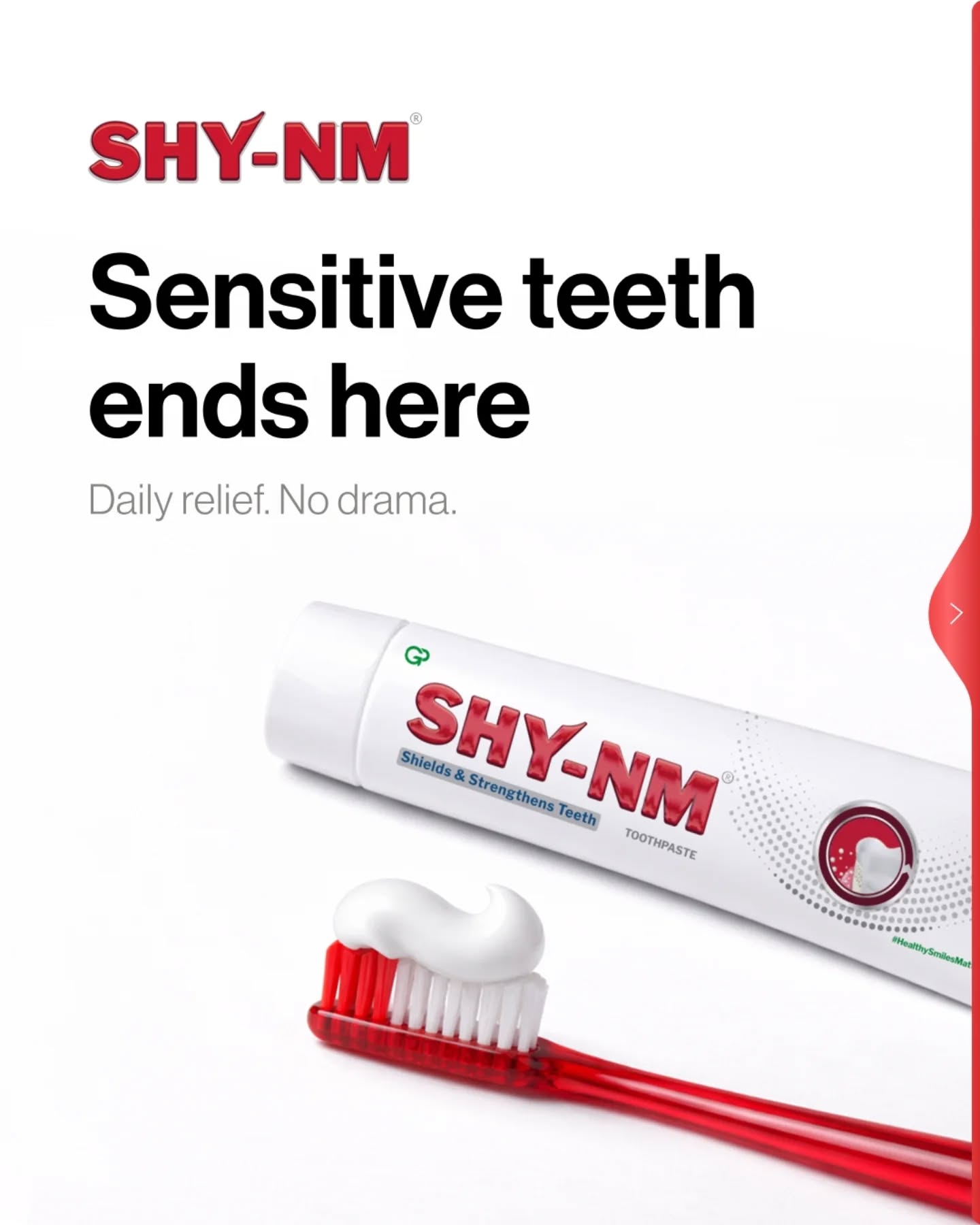 Group Pharmaceuticals Facebook ad: SHY-NM is powered by advanced CSPS technology that…