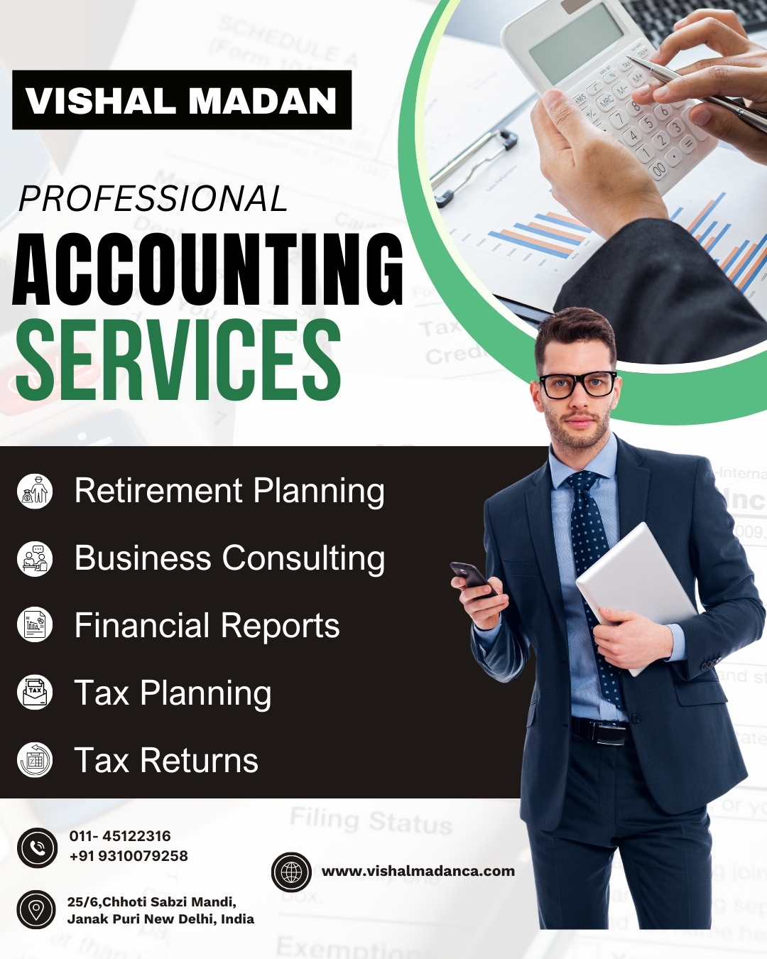 Vishal Madan and Co Facebook ad