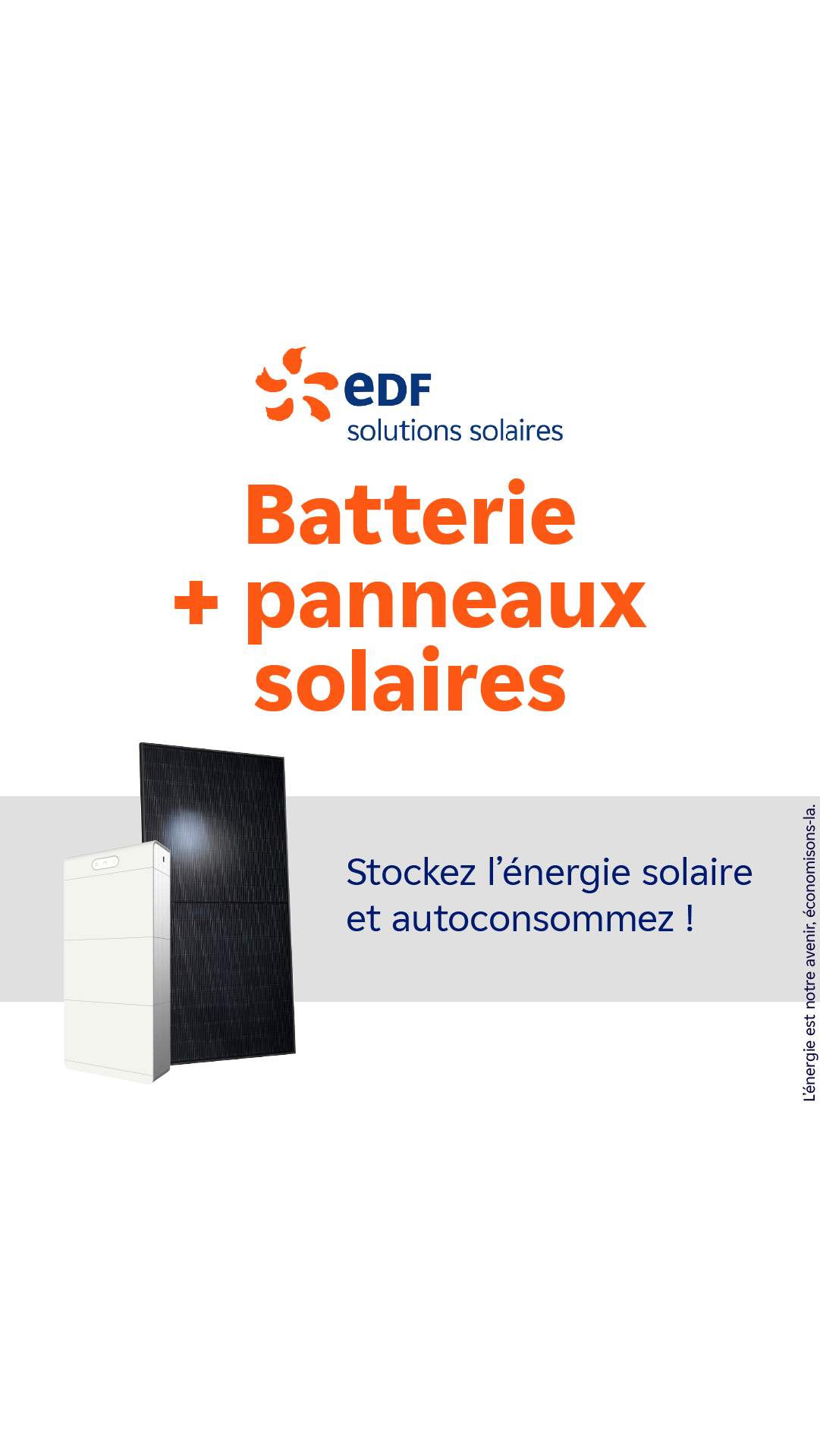 Mes offres EDF solutions solaires Facebook ad