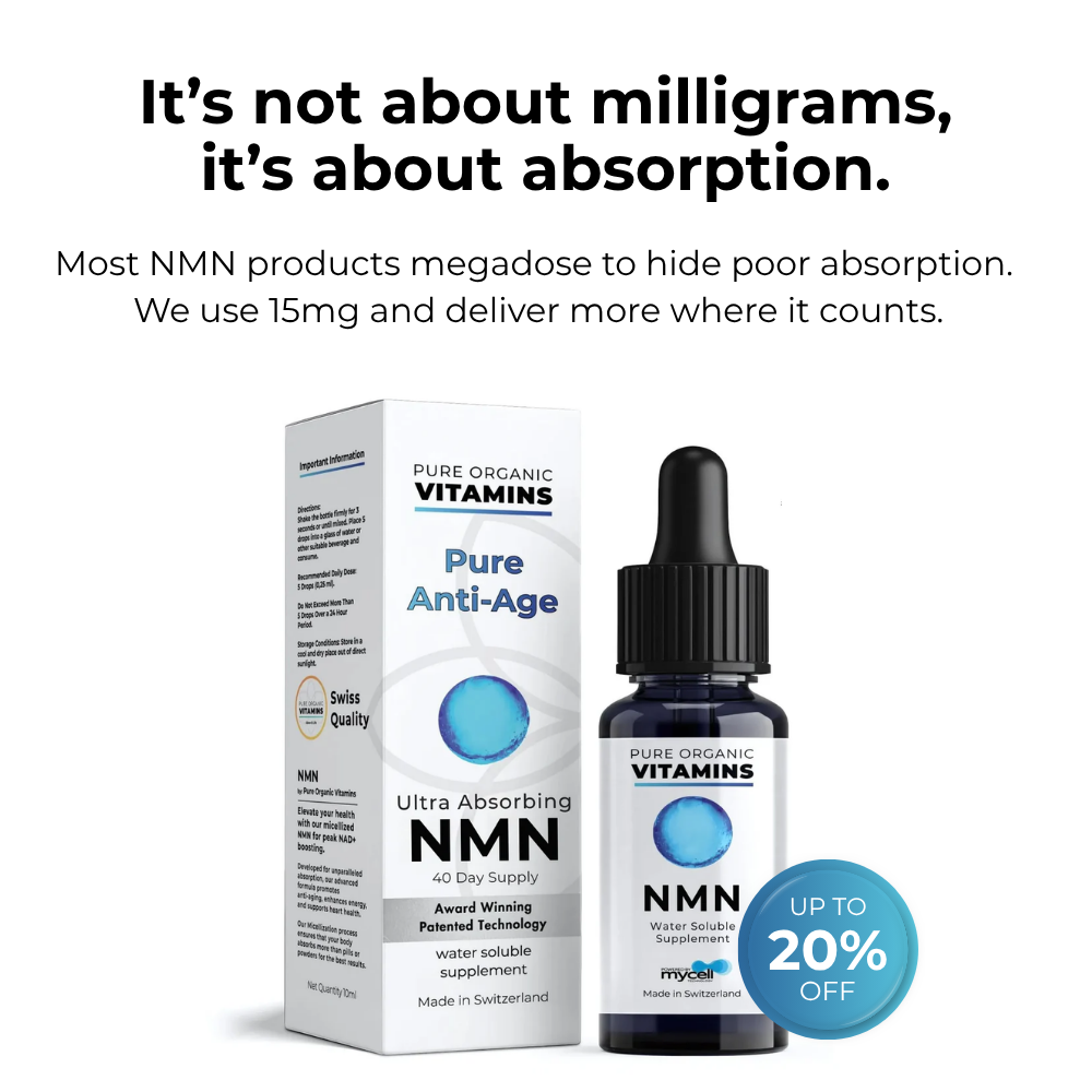 Pure Organic Vitamins Facebook ad