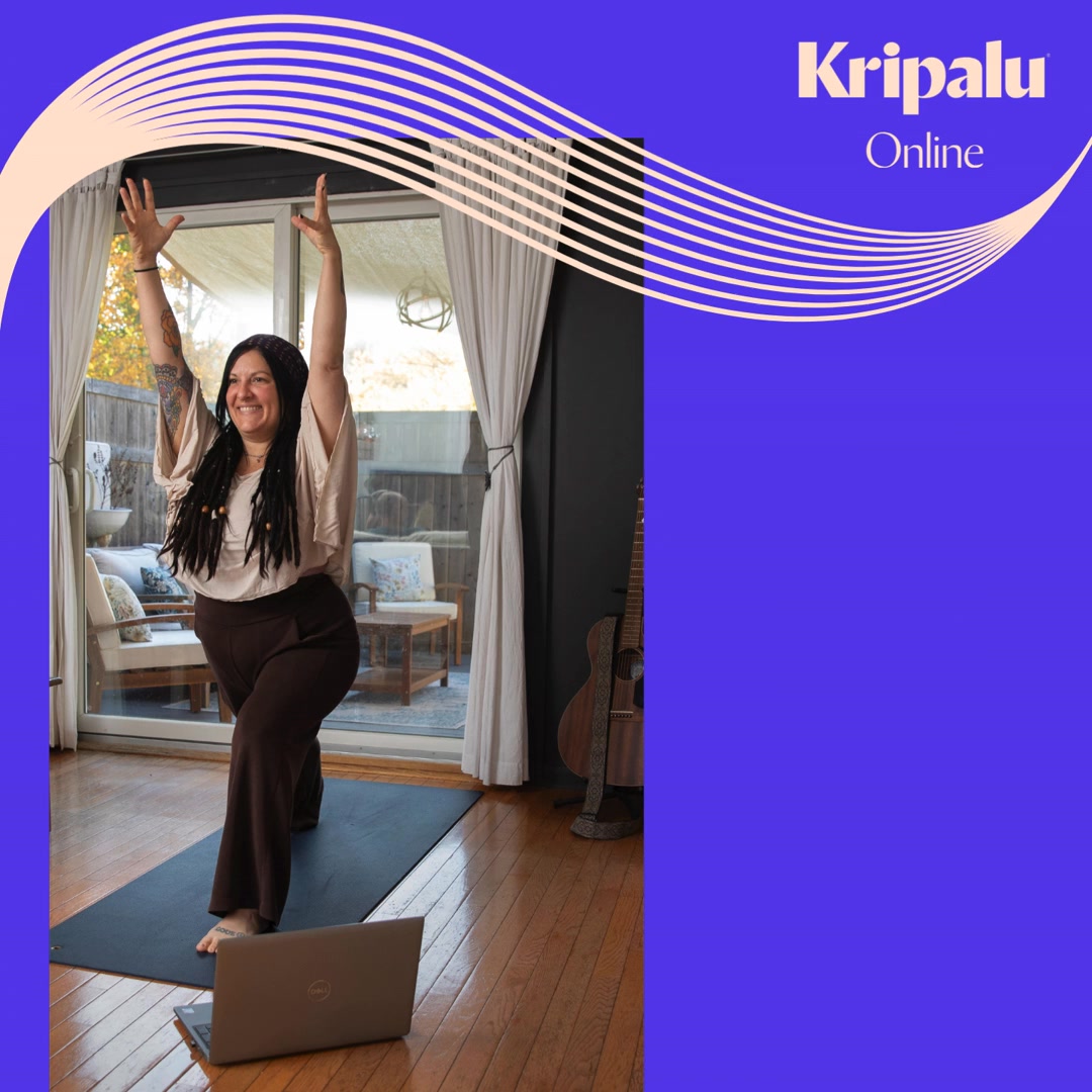 Kripalu Center for Yoga & Health Facebook ad: Show Up for Yourself, Every Day