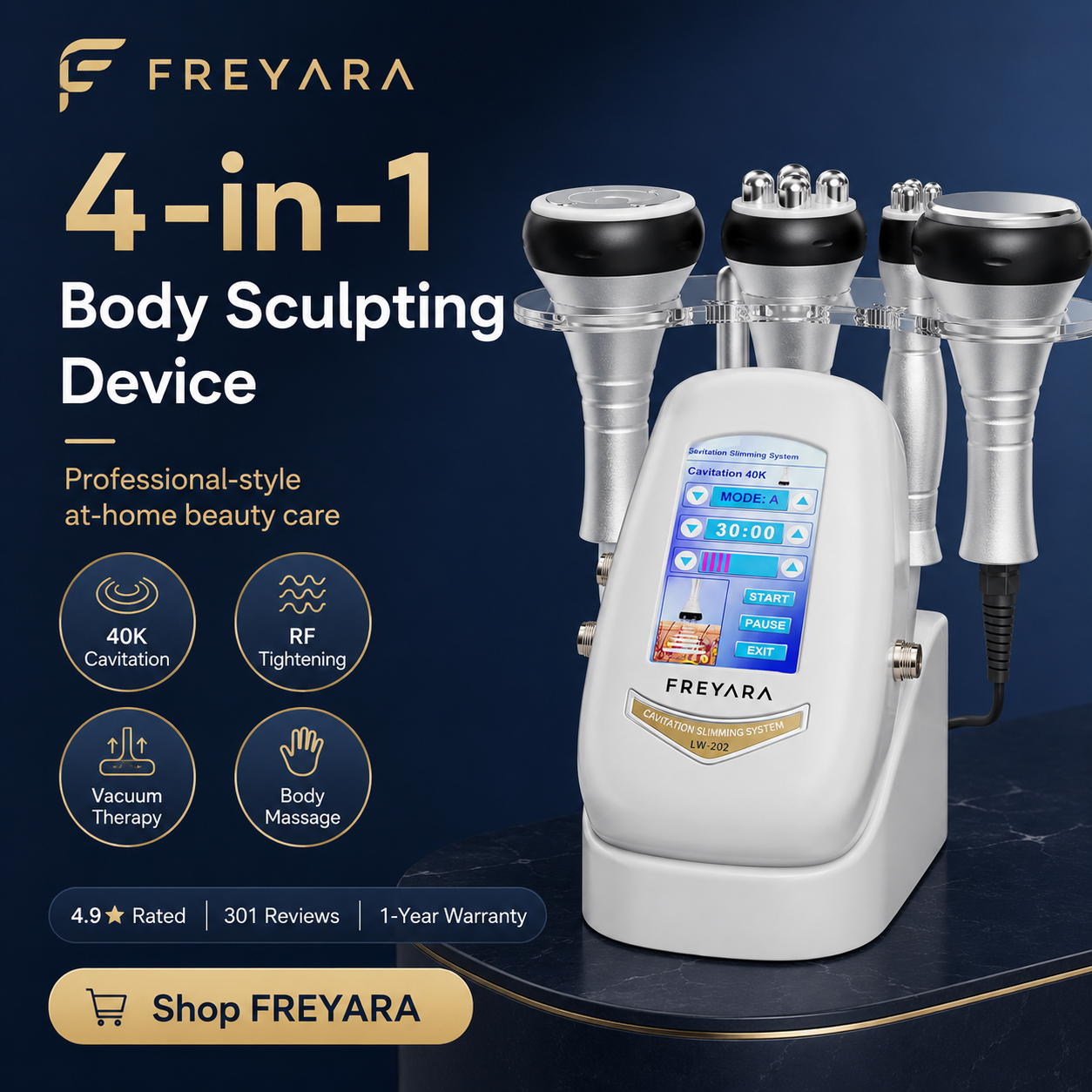 FREYARA Cosmetics Facebook ad